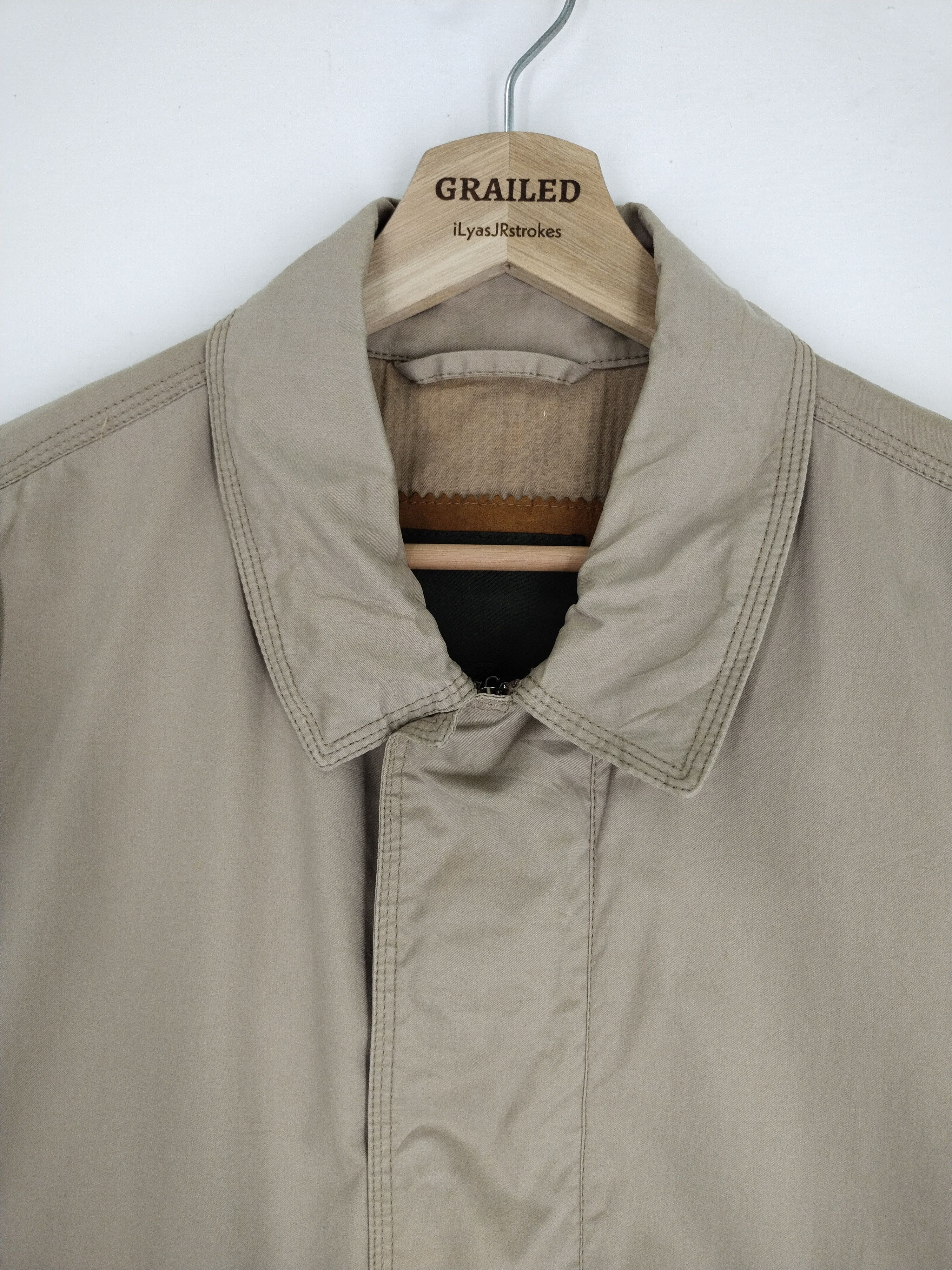 14th Addiction × Henry Cotton's Vintage 80s Henry Cottons Herringbone French Jacket Size US L / EU 52-54 / 3 - 25 Thumbnail