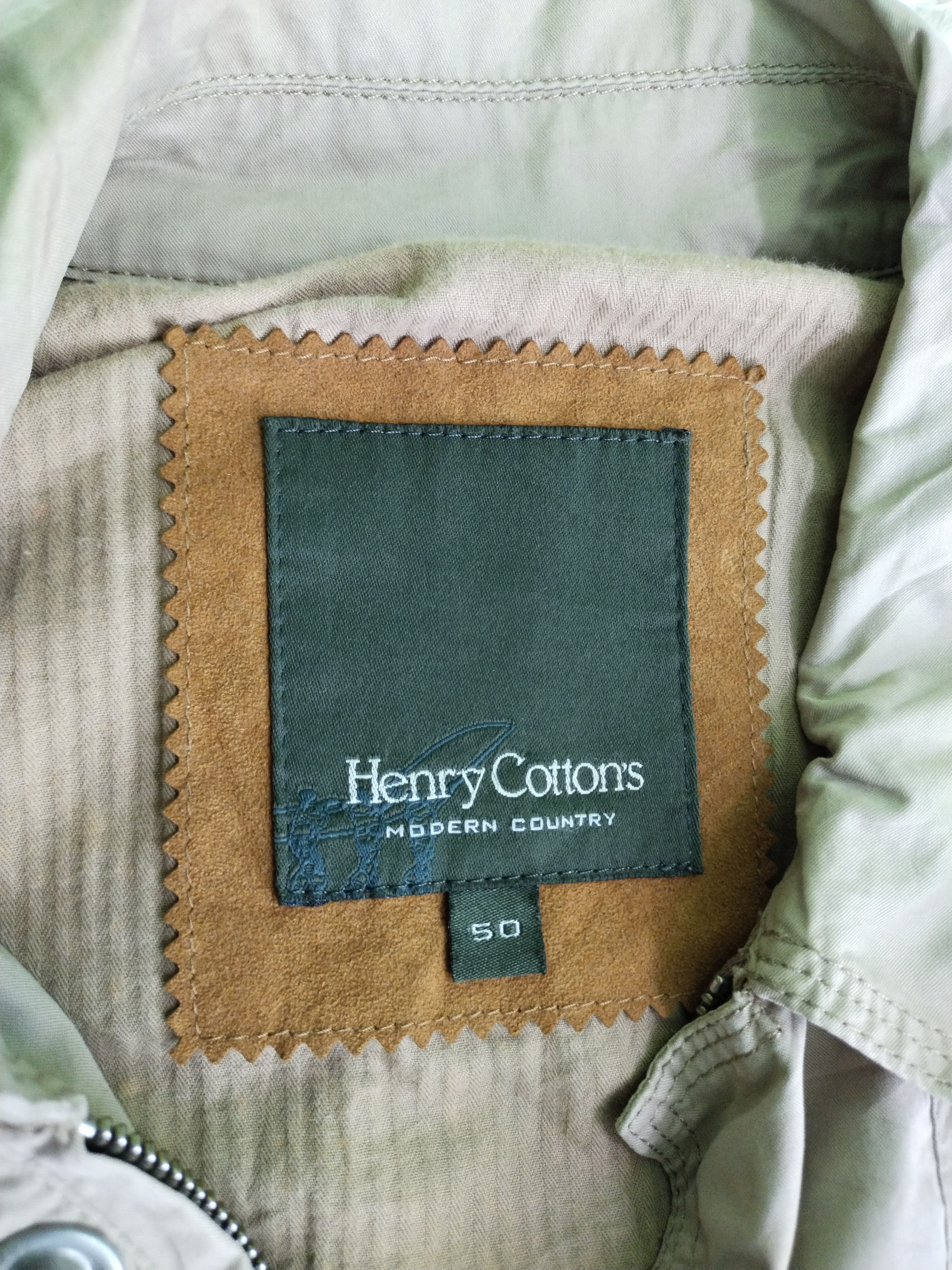 14th Addiction × Henry Cotton's Vintage 80s Henry Cottons Herringbone French Jacket Size US L / EU 52-54 / 3 - 19 Thumbnail