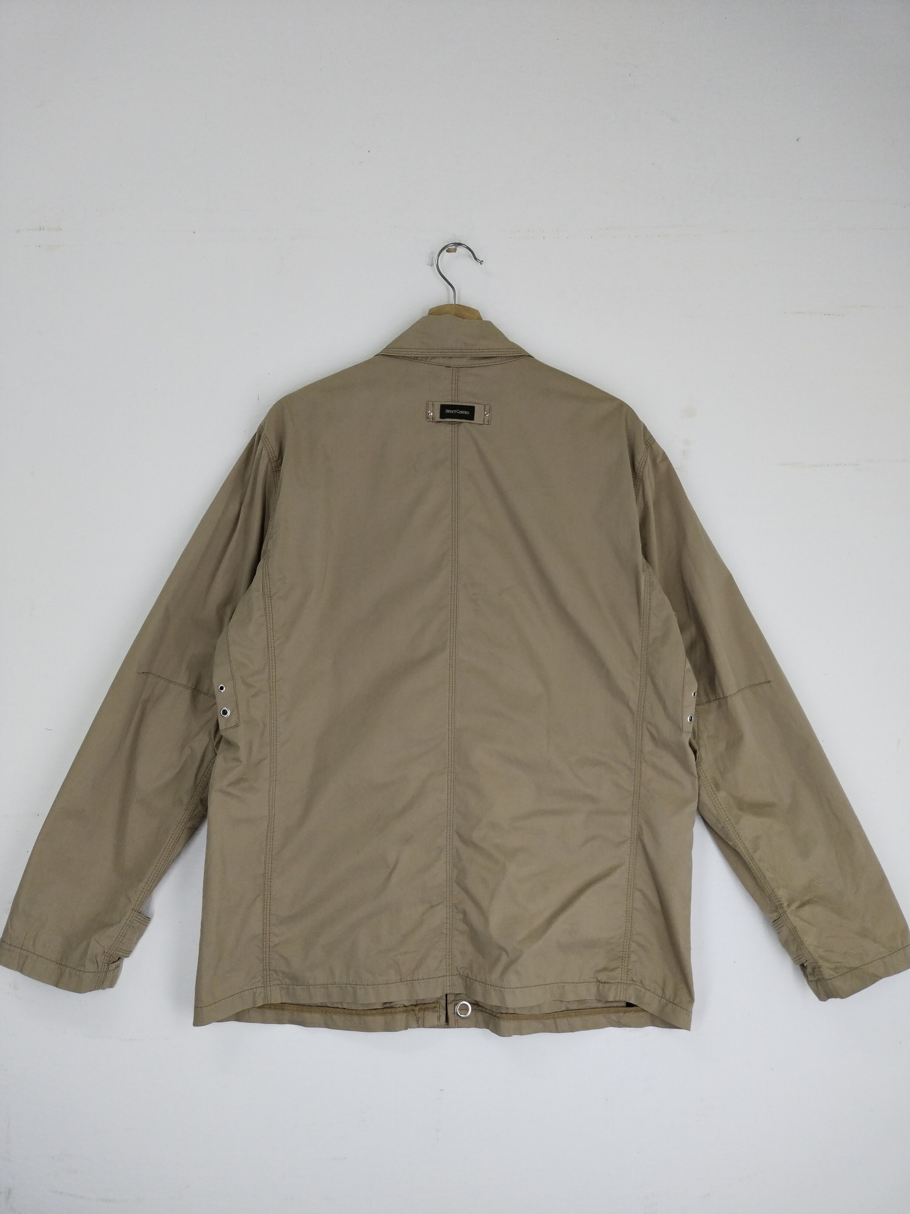 14th Addiction × Henry Cotton's Vintage 80s Henry Cottons Herringbone French Jacket Size US L / EU 52-54 / 3 - 14 Thumbnail