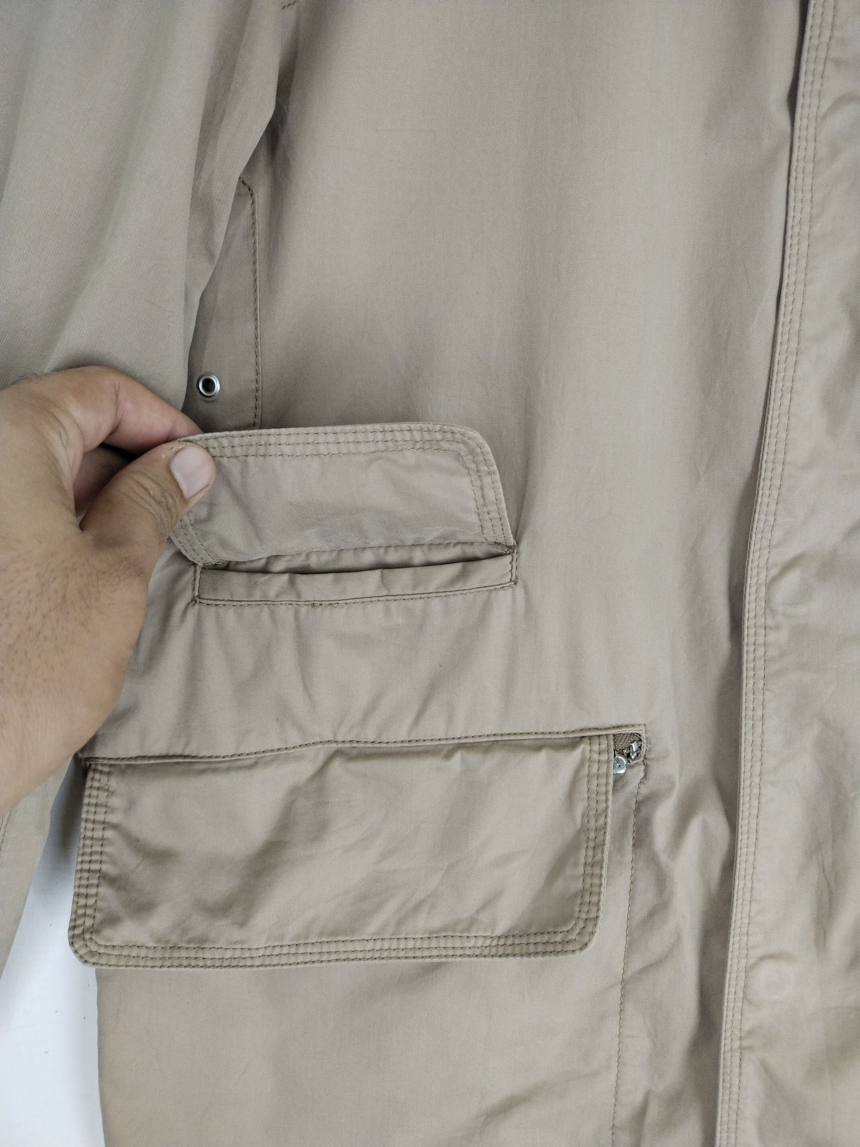 14th Addiction × Henry Cotton's Vintage 80s Henry Cottons Herringbone French Jacket Size US L / EU 52-54 / 3 - 10 Thumbnail