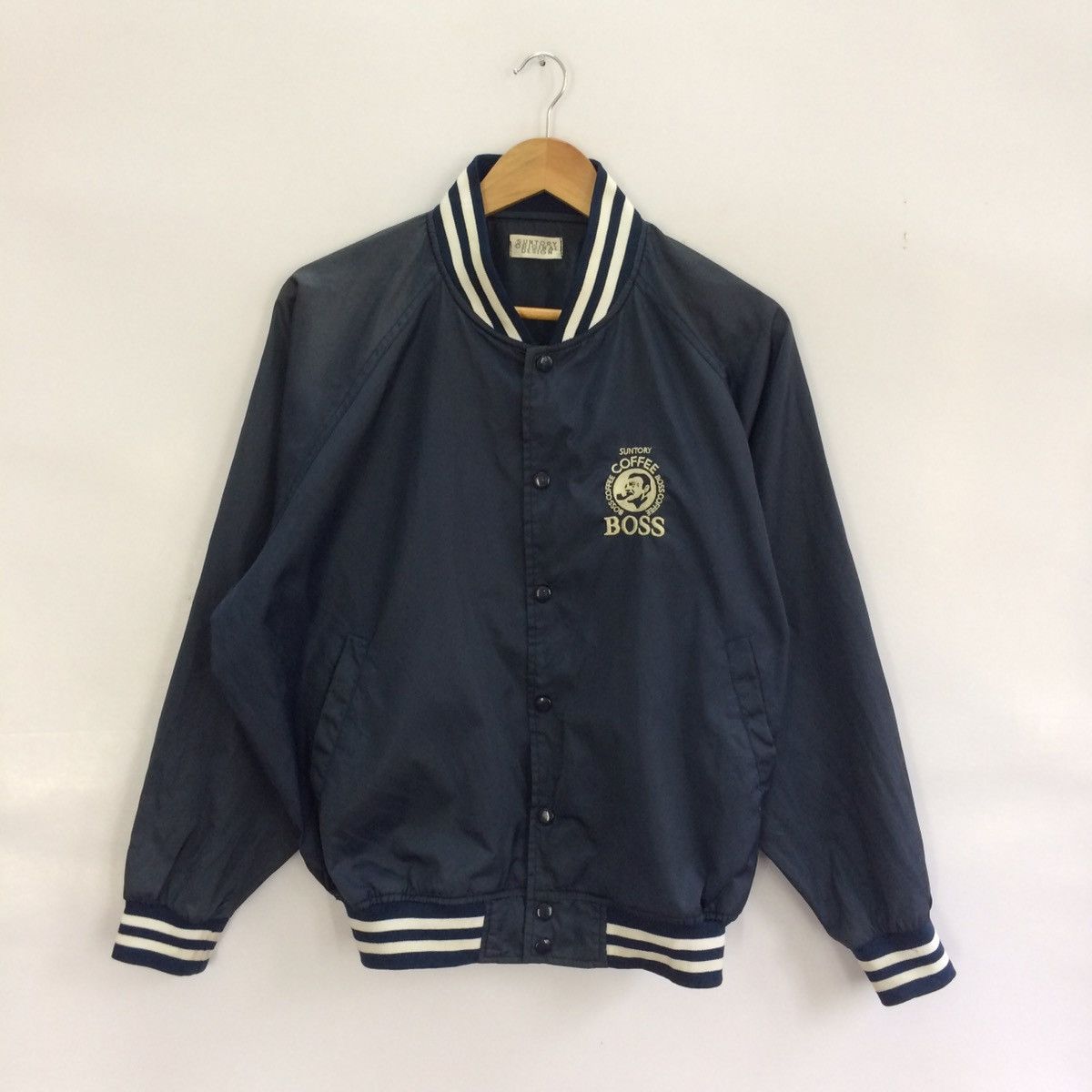 Japanese Brand Suntory Coffee Boss bomber windbreaker Jacket Size US M / EU 48-50 / 2 - 1 Thumbnail