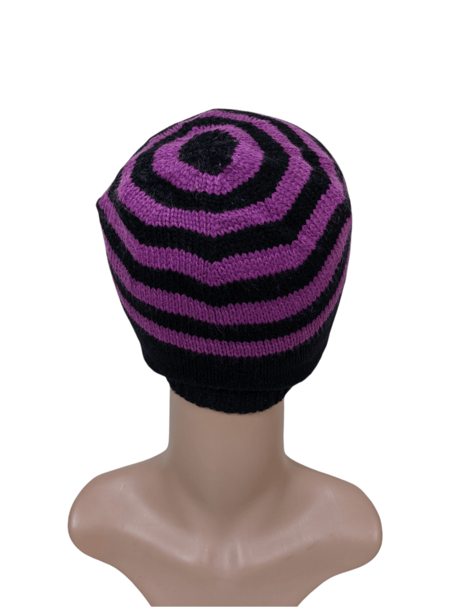 Japanese Brand Vintage 90s Zebra Japan Stripes Beanie Hat Cap Snowcap Size ONE SIZE - 2 Thumbnail