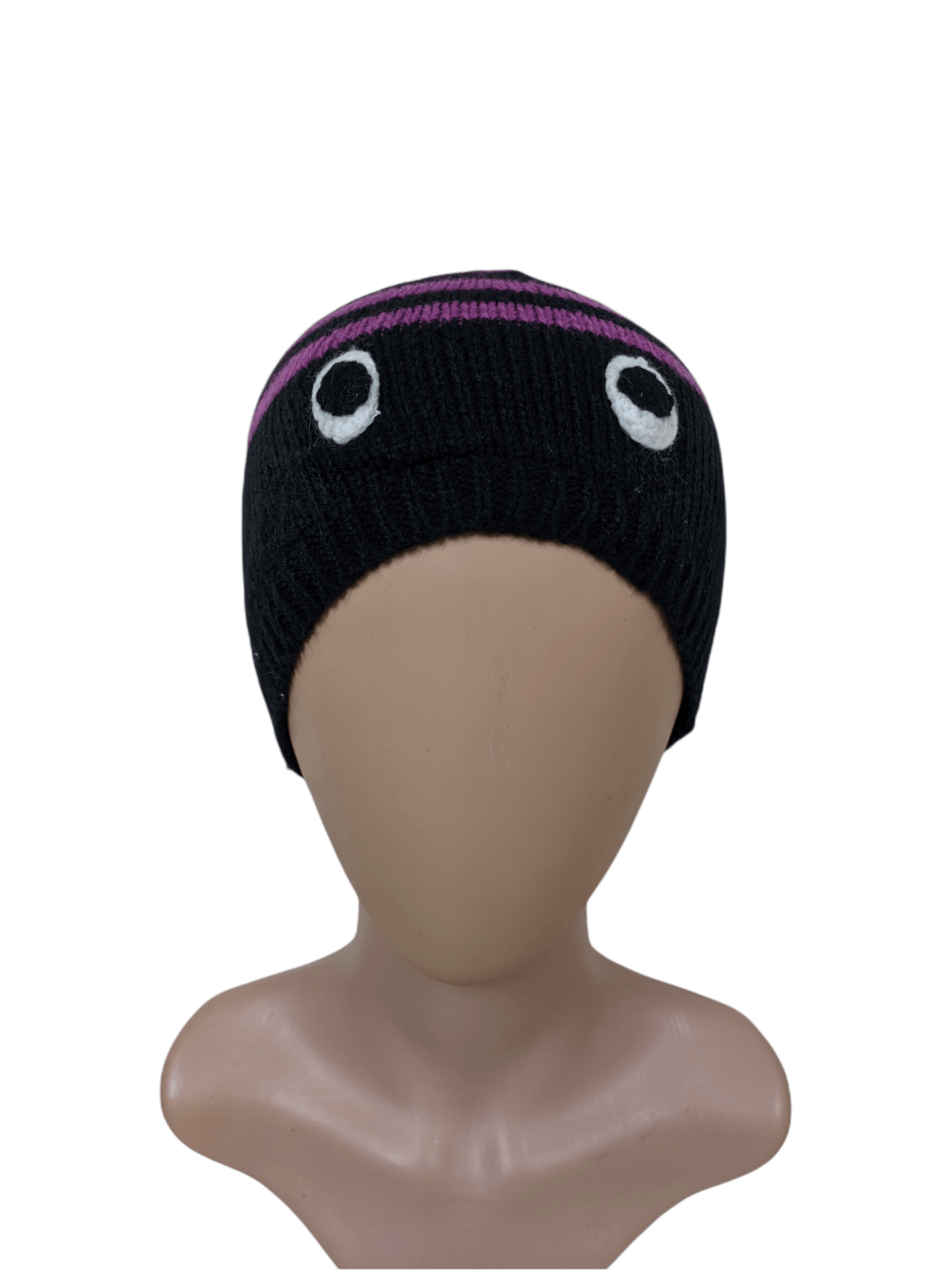 Japanese Brand Vintage 90s Zebra Japan Stripes Beanie Hat Cap Snowcap Size ONE SIZE - 1 Thumbnail