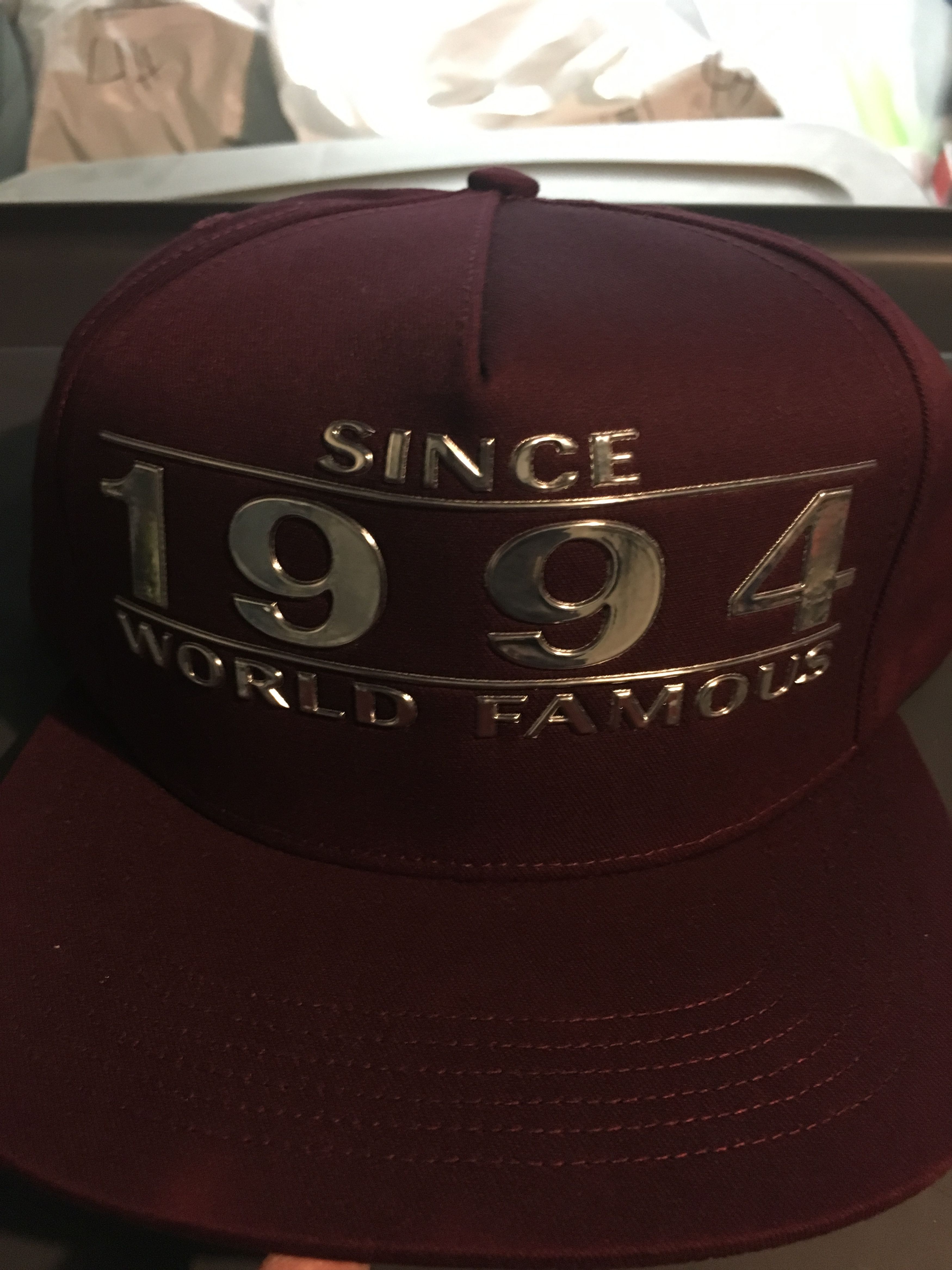 Supreme Supreme Way Back 5 Panel Burgundy SS16 Size ONE SIZE - 1 Thumbnail
