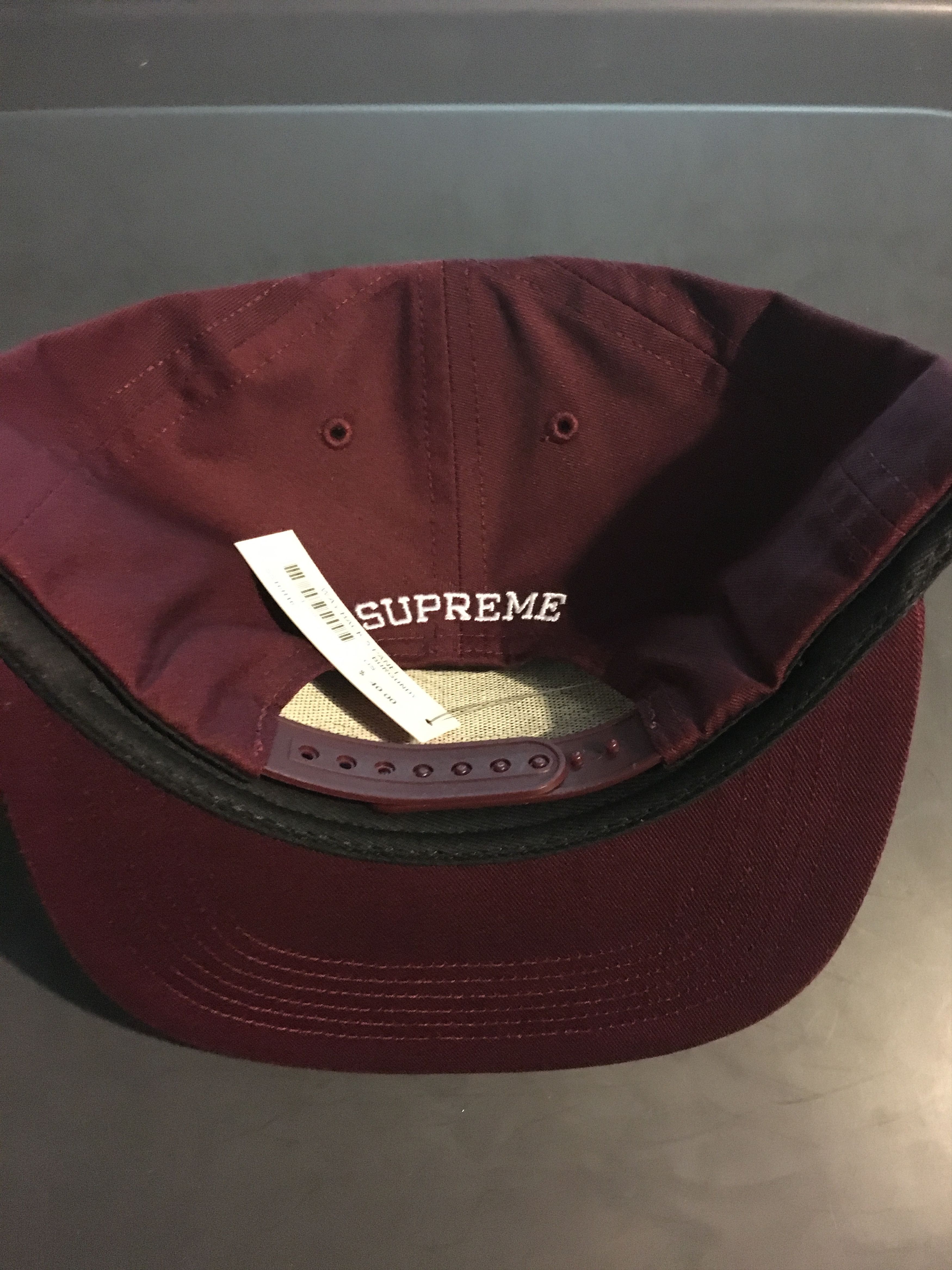 Supreme Supreme Way Back 5 Panel Burgundy SS16 Size ONE SIZE - 2 Thumbnail