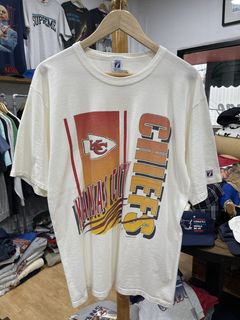 Vintage 1995 Kansas City Chiefs Single Stitch NFL Football T-Shirt (XL