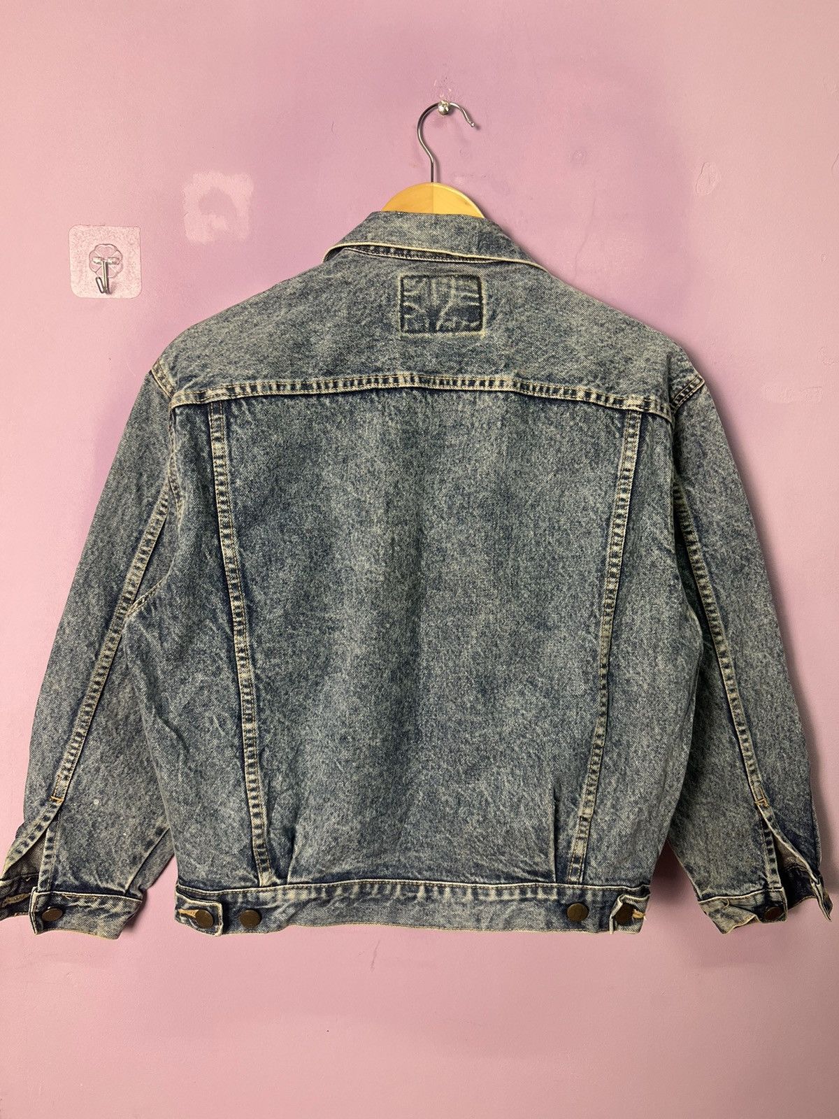 Japanese Brand 🔥Acid Wash Bobson Super Street Trucker Denim Size US S / EU 44-46 / 1 - 3 Thumbnail
