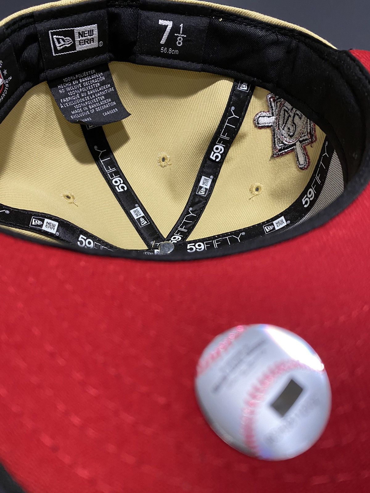 MLB Sz 7 1/8 - ‘Jackie Robinson’ Dodgers New Era Fitted Size ONE SIZE - 6 Thumbnail