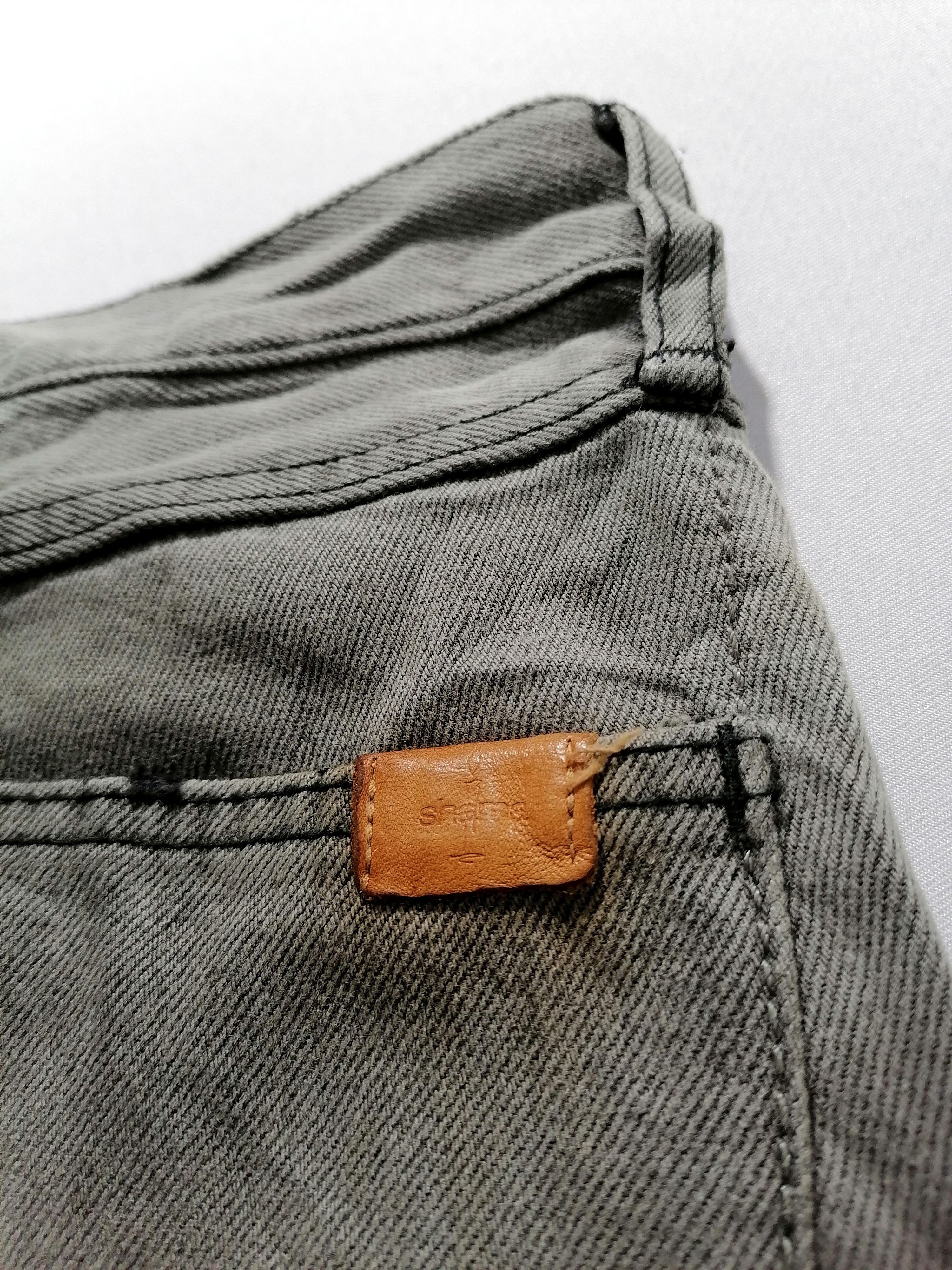Japanese Brand Shama Out Curved Denim Jeans Size US 34 / EU 50 - 3 Thumbnail