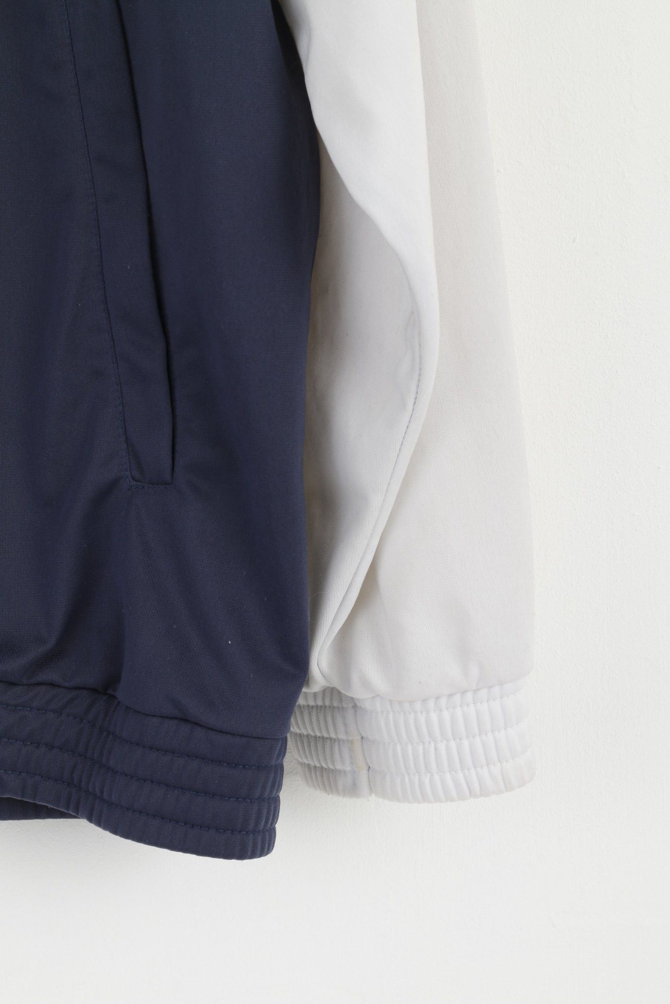 Umbro × Vintage Umbro Men XL Sweatshirt Navy White Shiny Full Zipper 5242 Size US XL / EU 56 / 4 - 3 Thumbnail