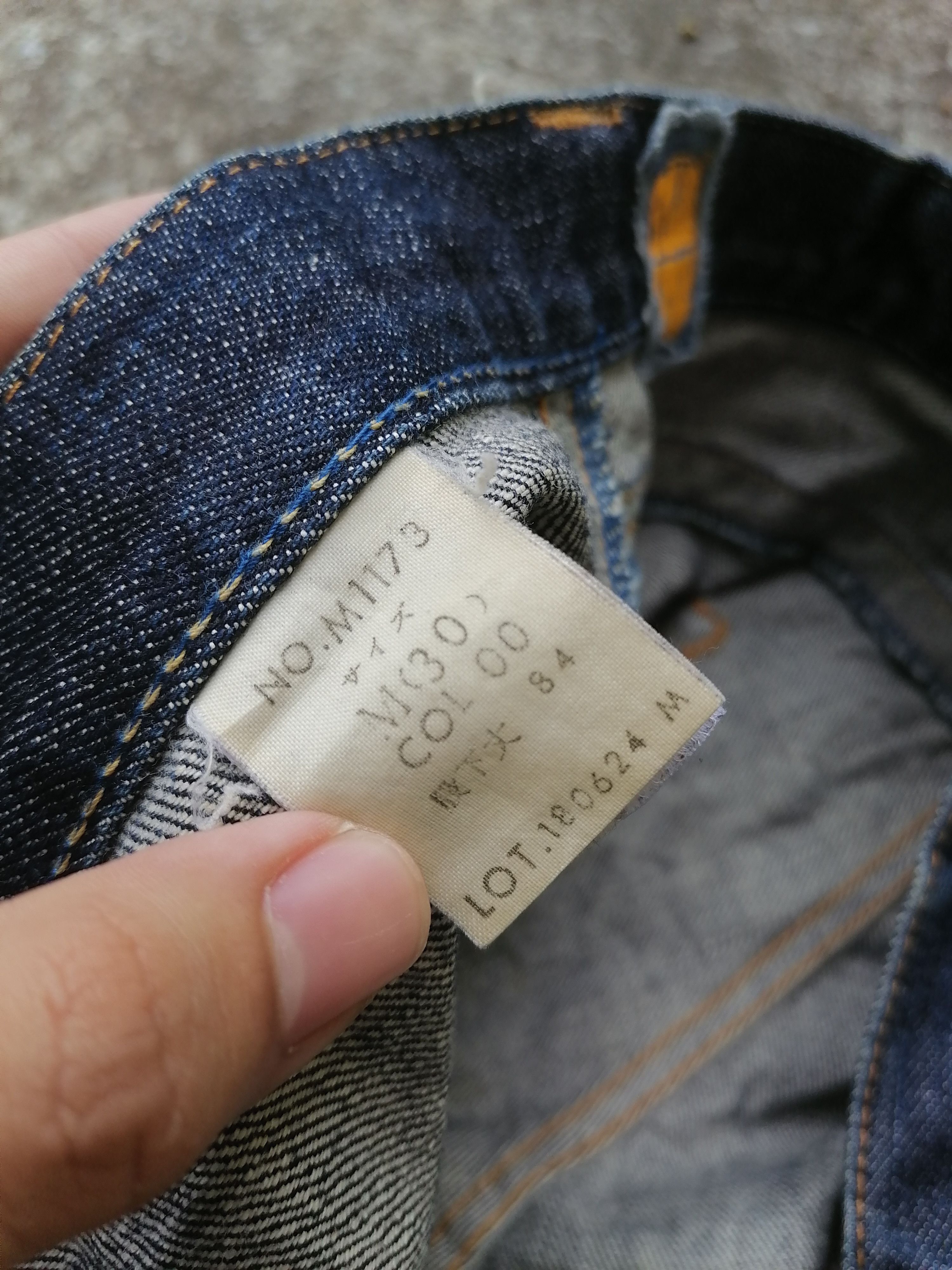 Japanese Brand Blue Way Bush Pants Denim Jeans Size US 33 - 7 Thumbnail