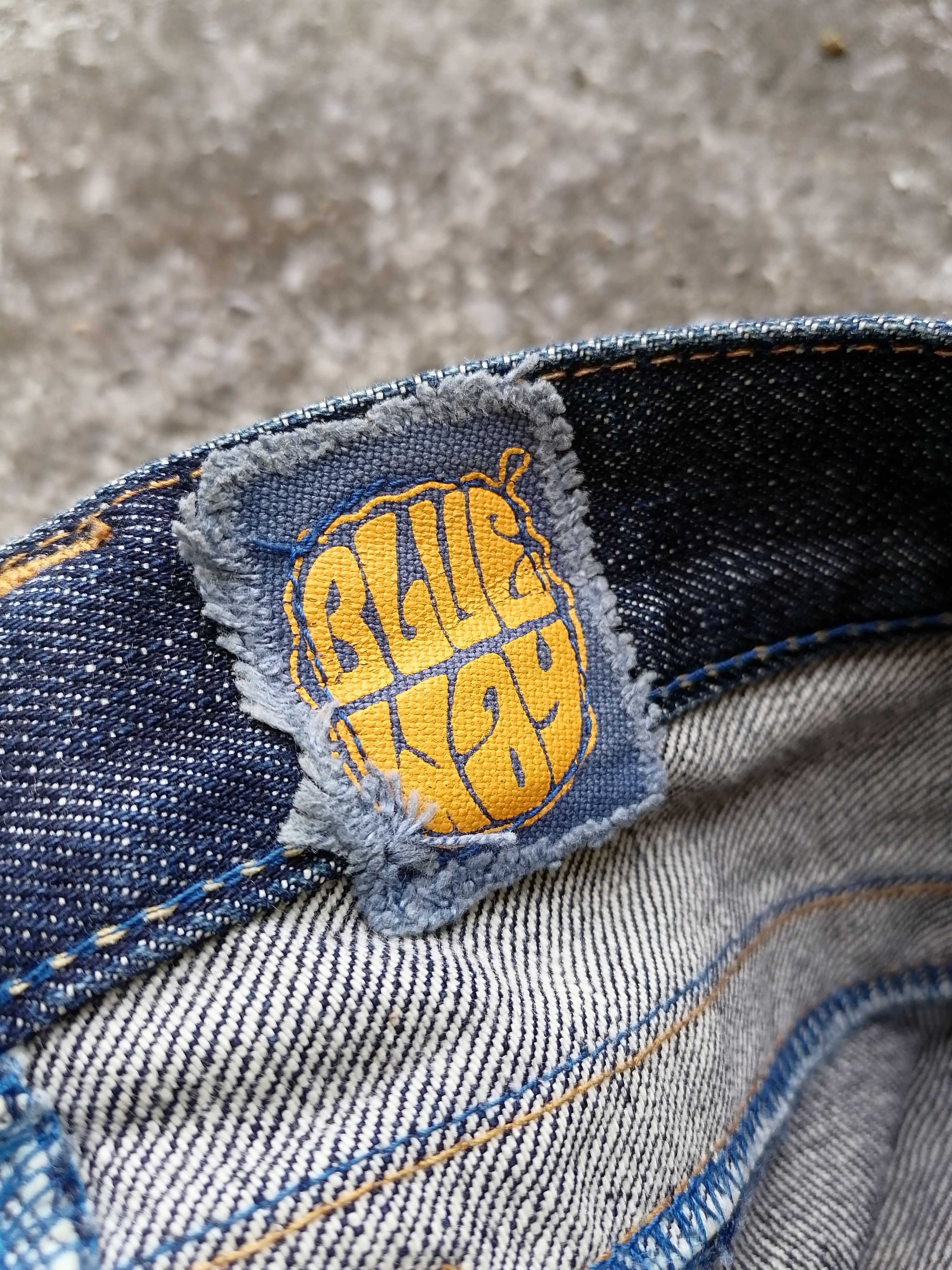 Japanese Brand Blue Way Bush Pants Denim Jeans Size US 33 - 6 Thumbnail