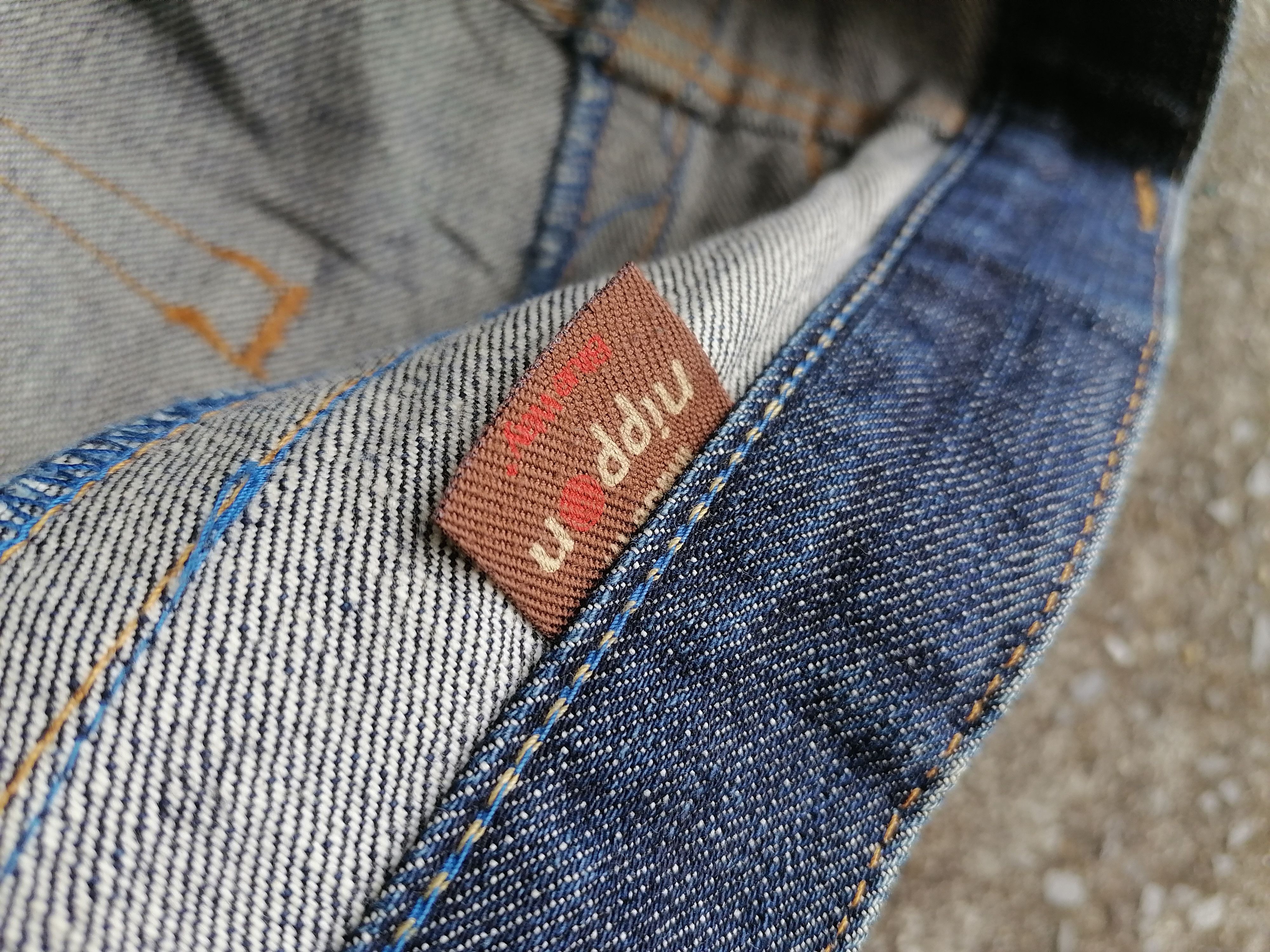 Japanese Brand Blue Way Bush Pants Denim Jeans Size US 33 - 5 Thumbnail