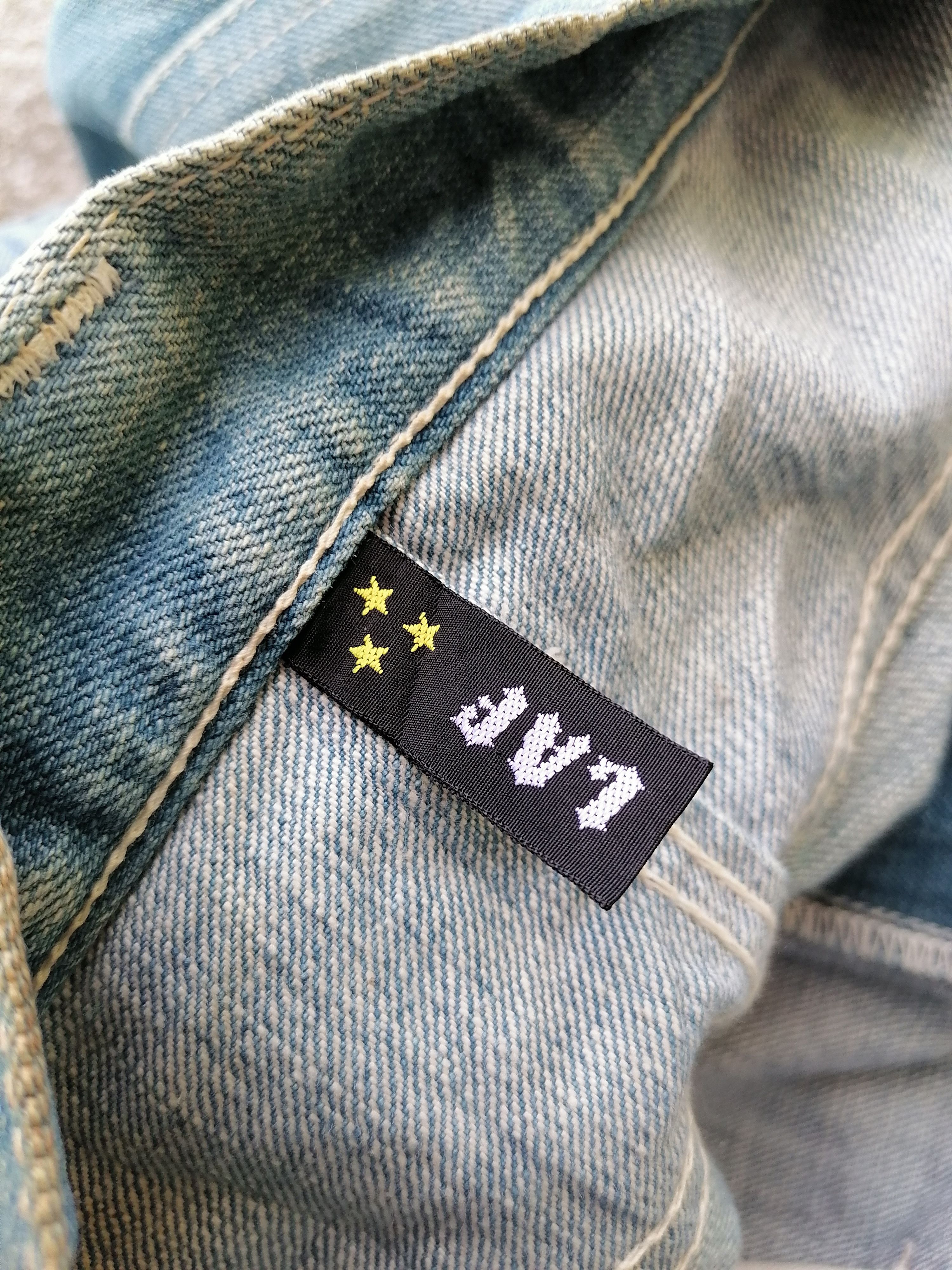 Japanese Brand LAF Rough Laugh Nice Design Denim Jeans Size US 32 / EU 48 - 4 Thumbnail