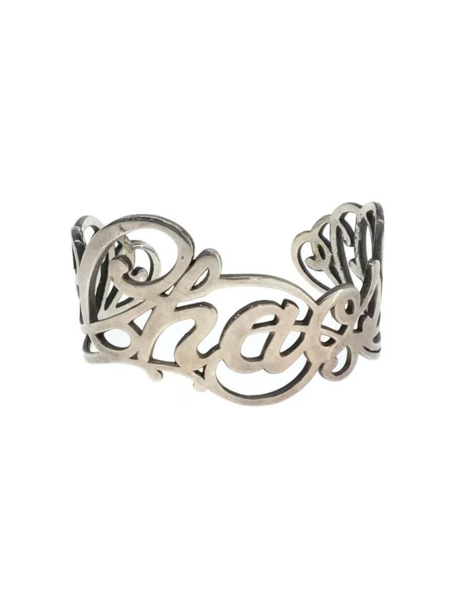 image of Undercover 925 Justin Davis "chaos" Script Bracelet in Silver, Men's