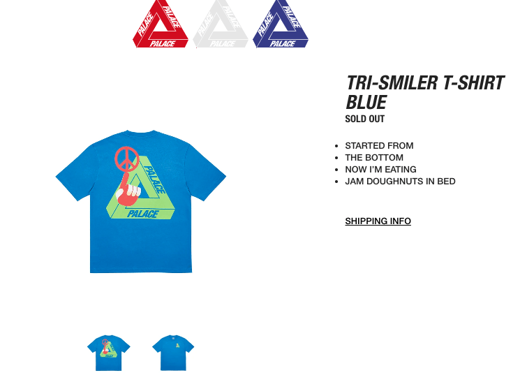 Palace Palace Tri-Smiler Tee Size US L / EU 52-54 / 3 - 3 Thumbnail