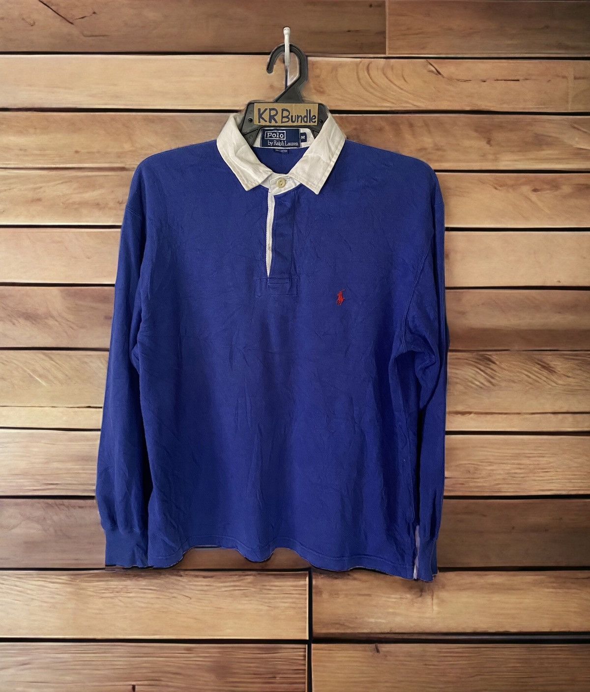 Polo Ralph Lauren Vintage Polo Ralph Lauren Long Sleeve Shirt Size US L / EU 52-54 / 3 - 1 Thumbnail