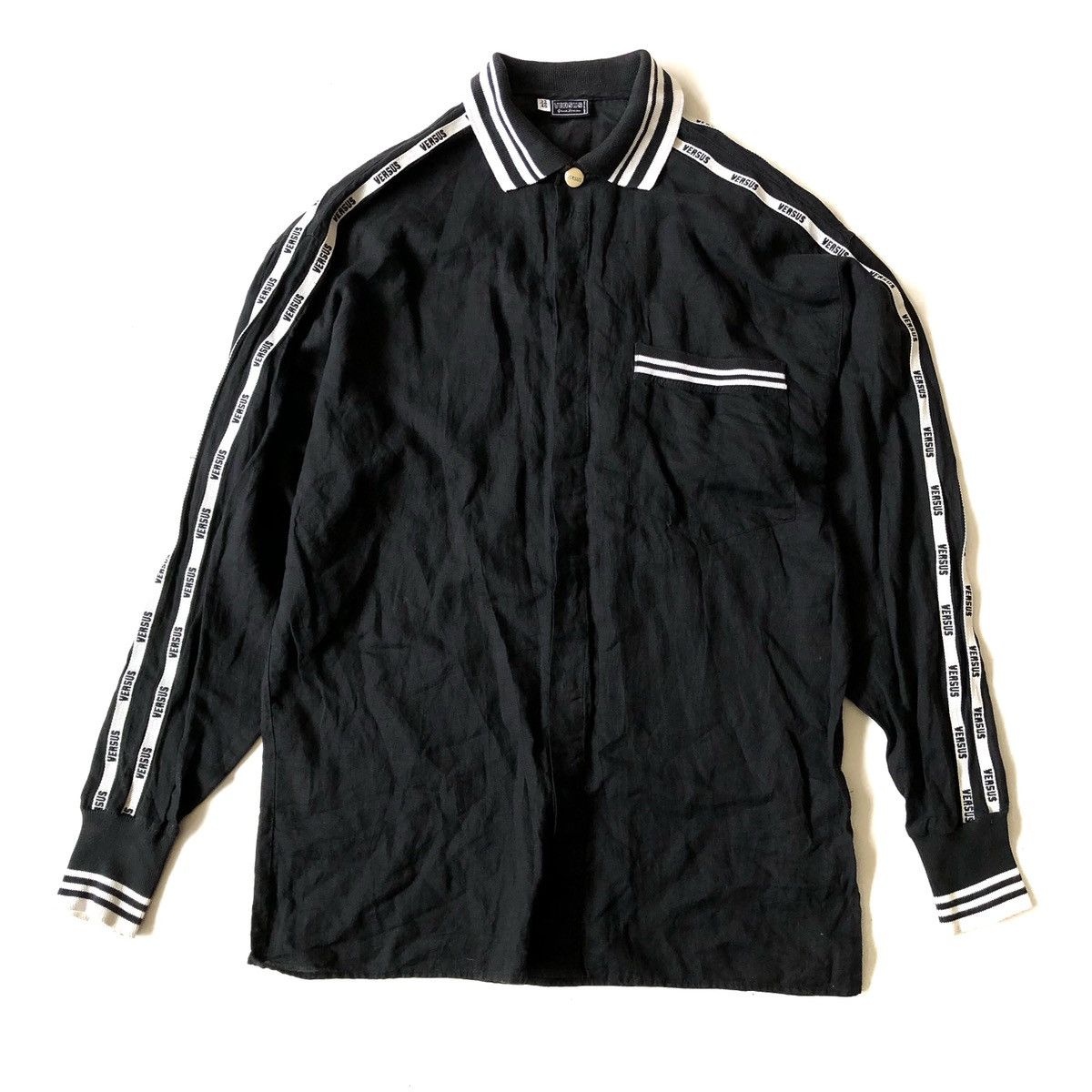 Versace Versace Tapped Versus LS Polos Size US S / EU 44-46 / 1 - 1 Thumbnail