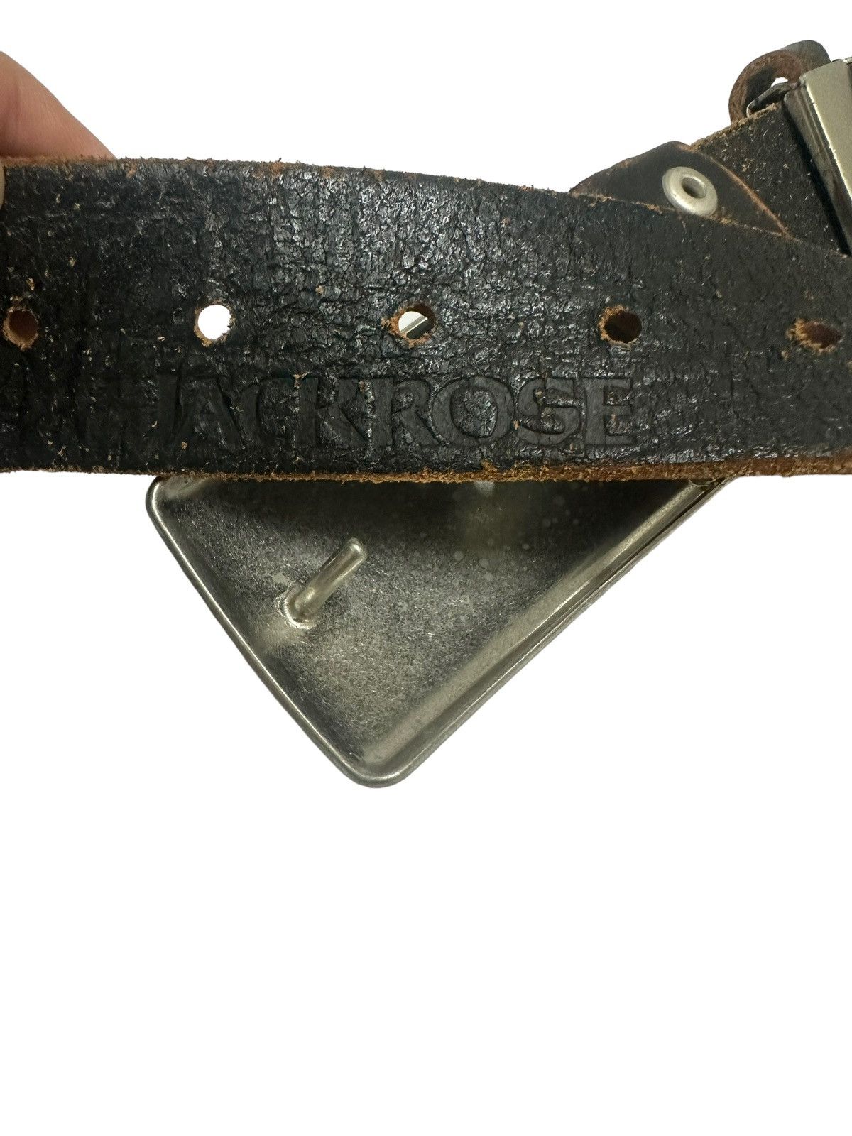 Genuine Leather × JACKROSE × Rockstar Games RARE ‼️ JackRose Morgan Silver Dollar Leather Belt Bb Simons Size ONE SIZE - 5 Thumbnail