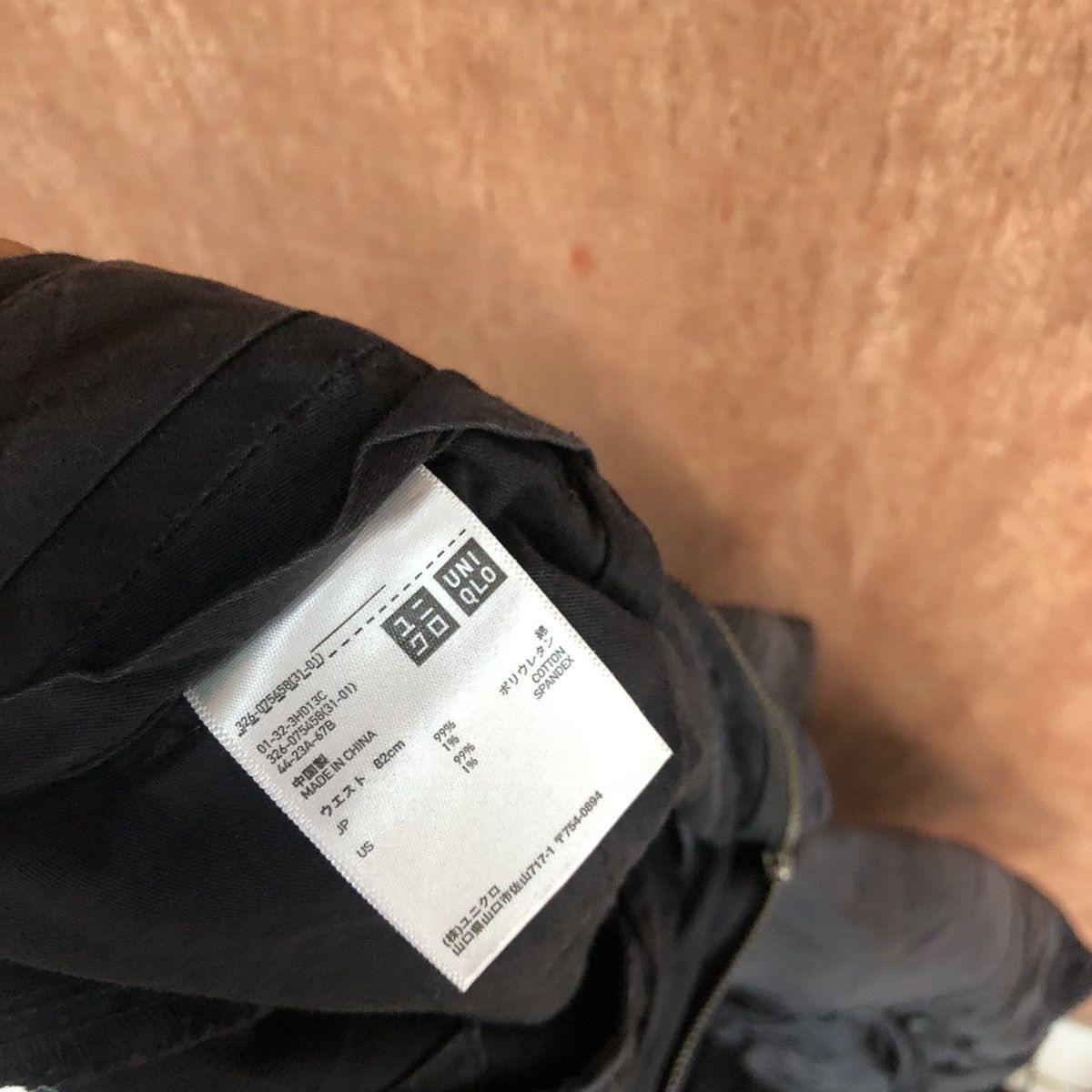 Japanese Brand D Uniqlo Black Multipocket Cargo Pants #2632 Size US 32 / EU 48 - 12 Thumbnail