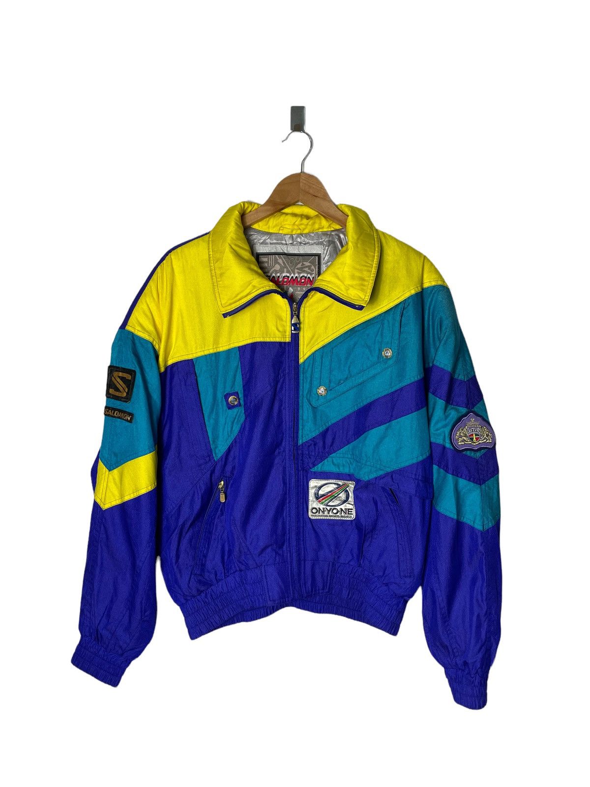 Vintage Salomon Ski Jacket Multicolor Winter Wear