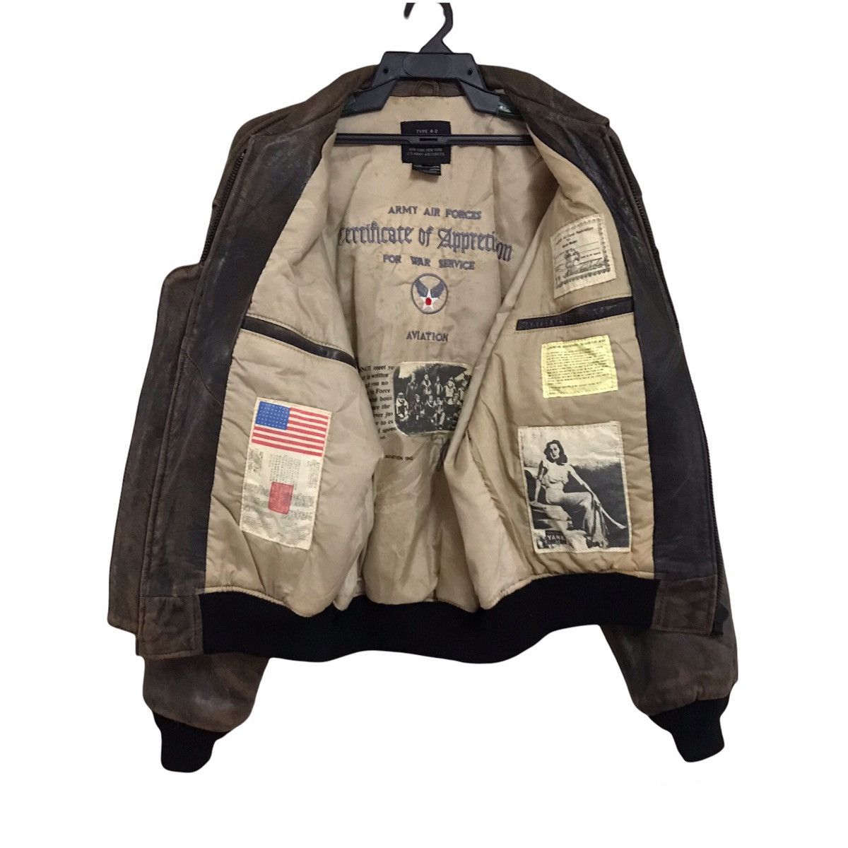 US.ARMY AIRFORCES TYPE A-2 Flight Jacket 【公式通販】