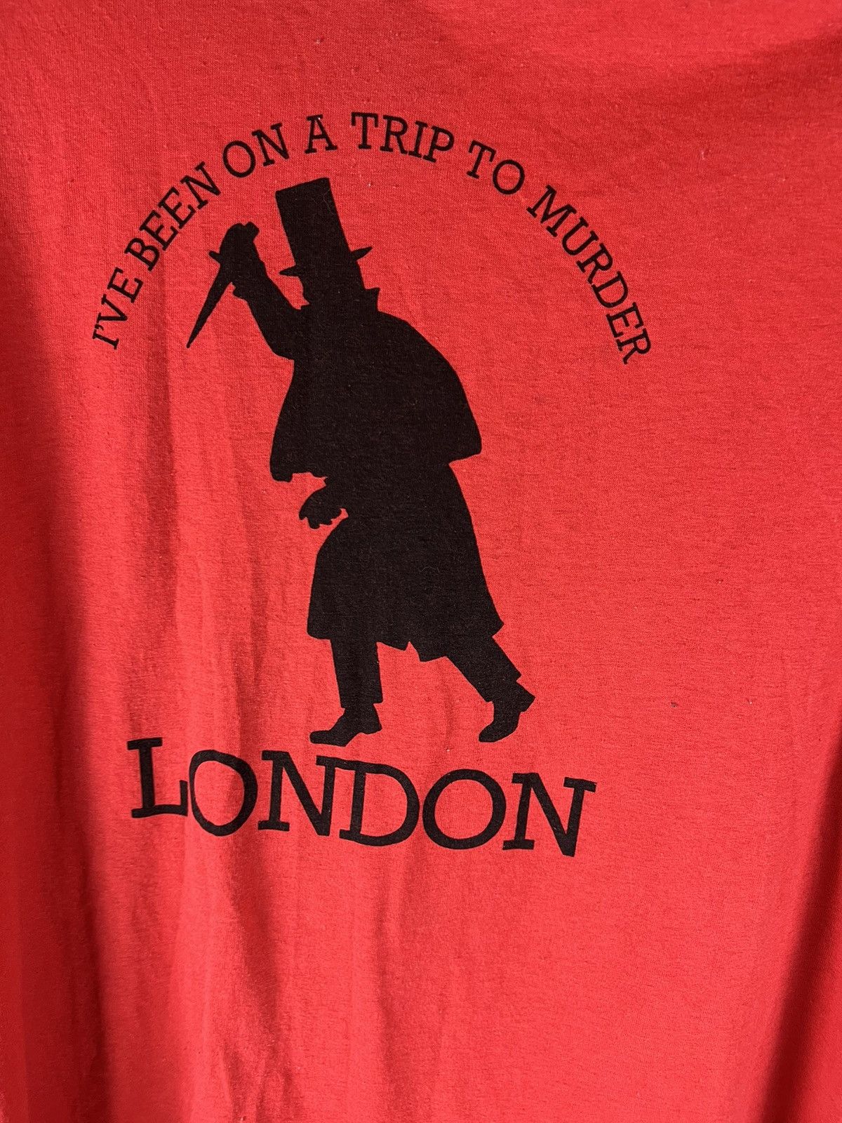 Vintage Vintage Ive been on a trip to murder london tee Size US L / EU 52-54 / 3 - 2 Thumbnail