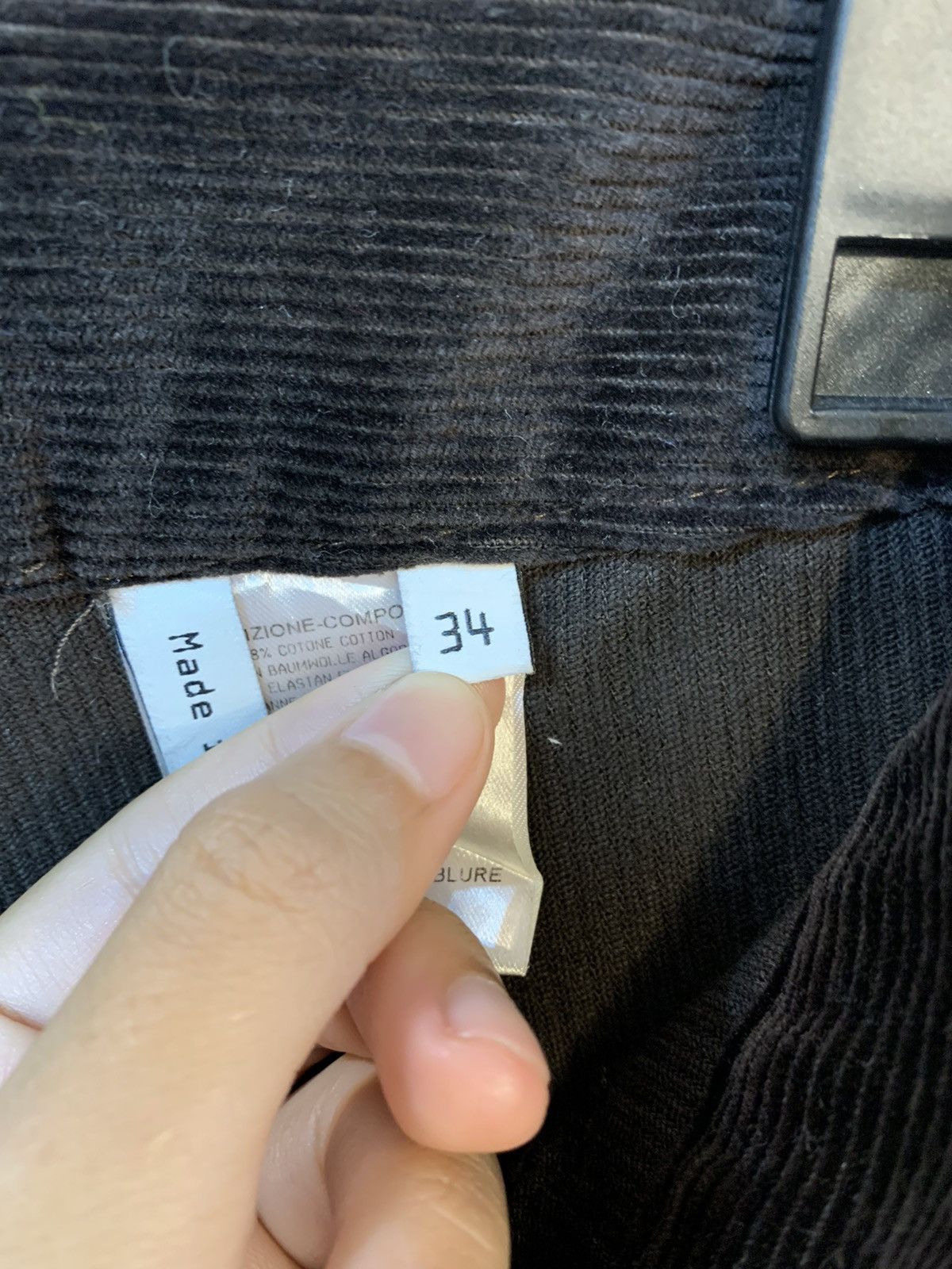 Balenciaga Balenciaga Corduroy Pants Size US 29 - 16 Thumbnail