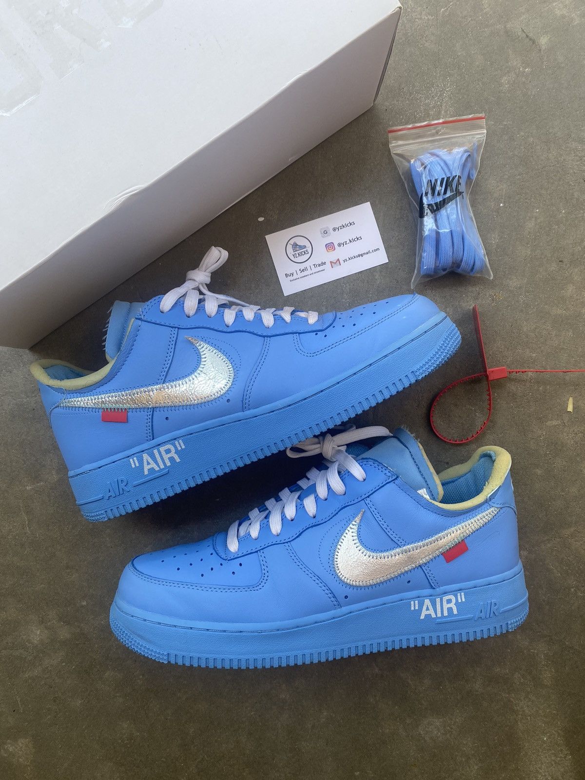 Nike Off White Air Force 1 'MCA' Size 10 OG All 9/10 (clean pair