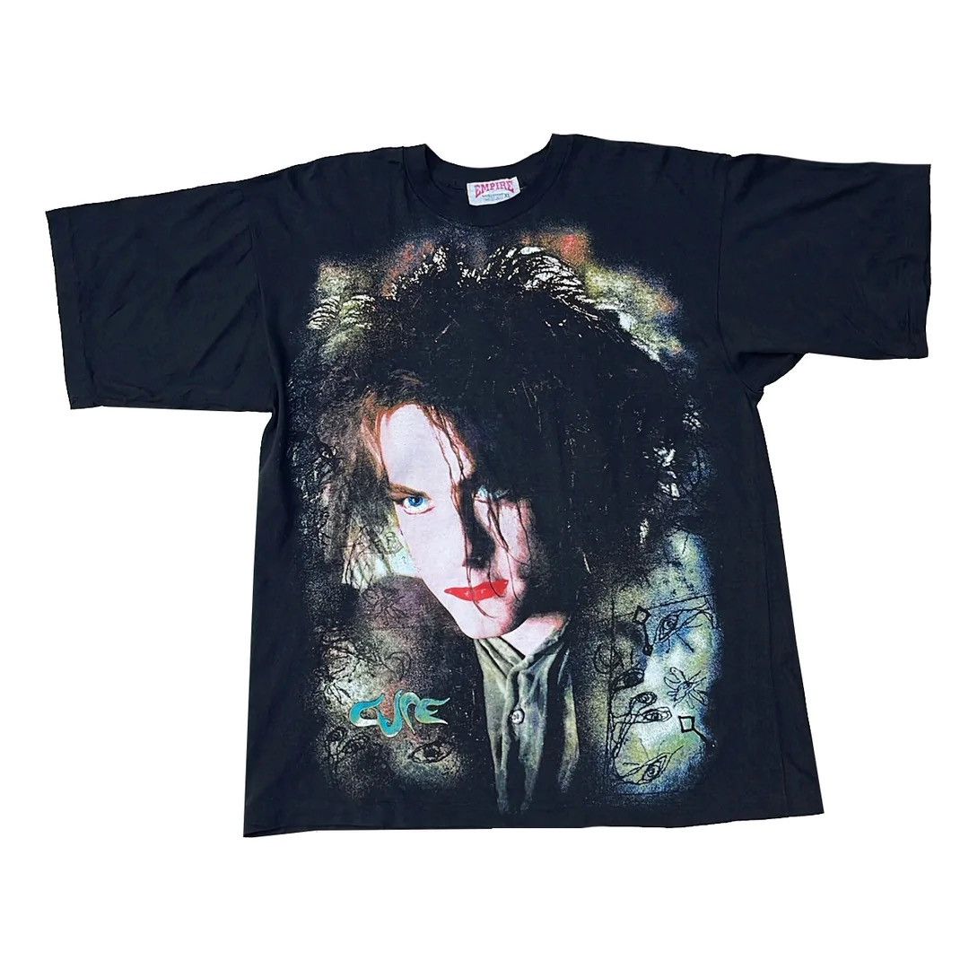 The Cure 92 90s Wish Tour Robert Smith Bootleg Vtg T-Shirt