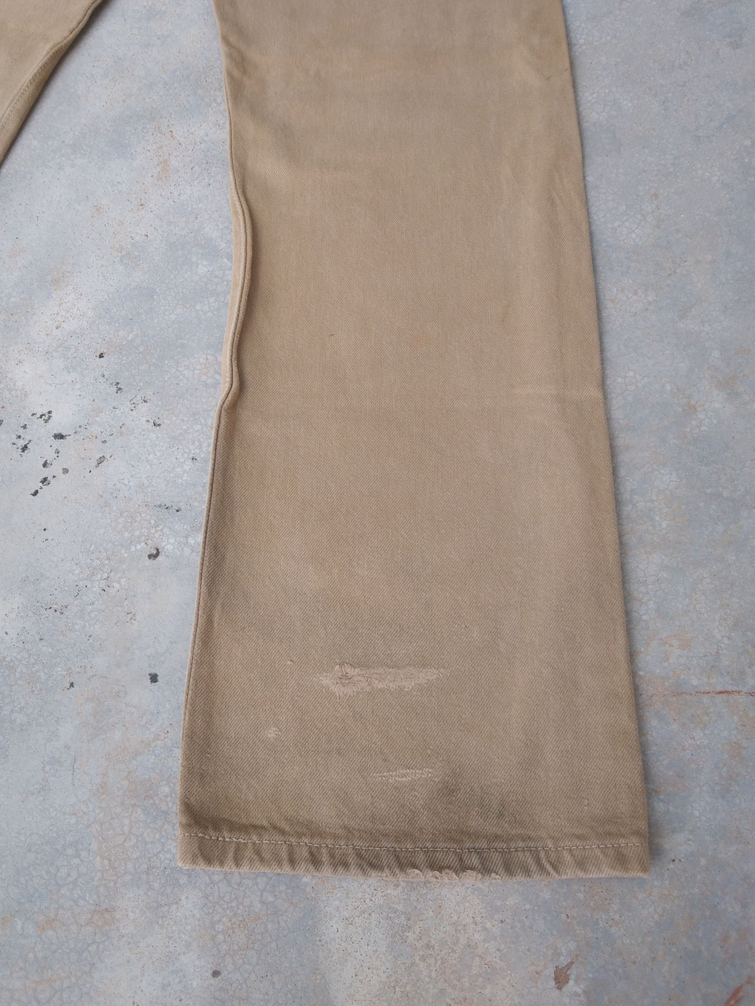 Levi's Vintage Levi's 501 Straight Leg Distressed Jeans 33x30 Size US 33 - 4 Thumbnail