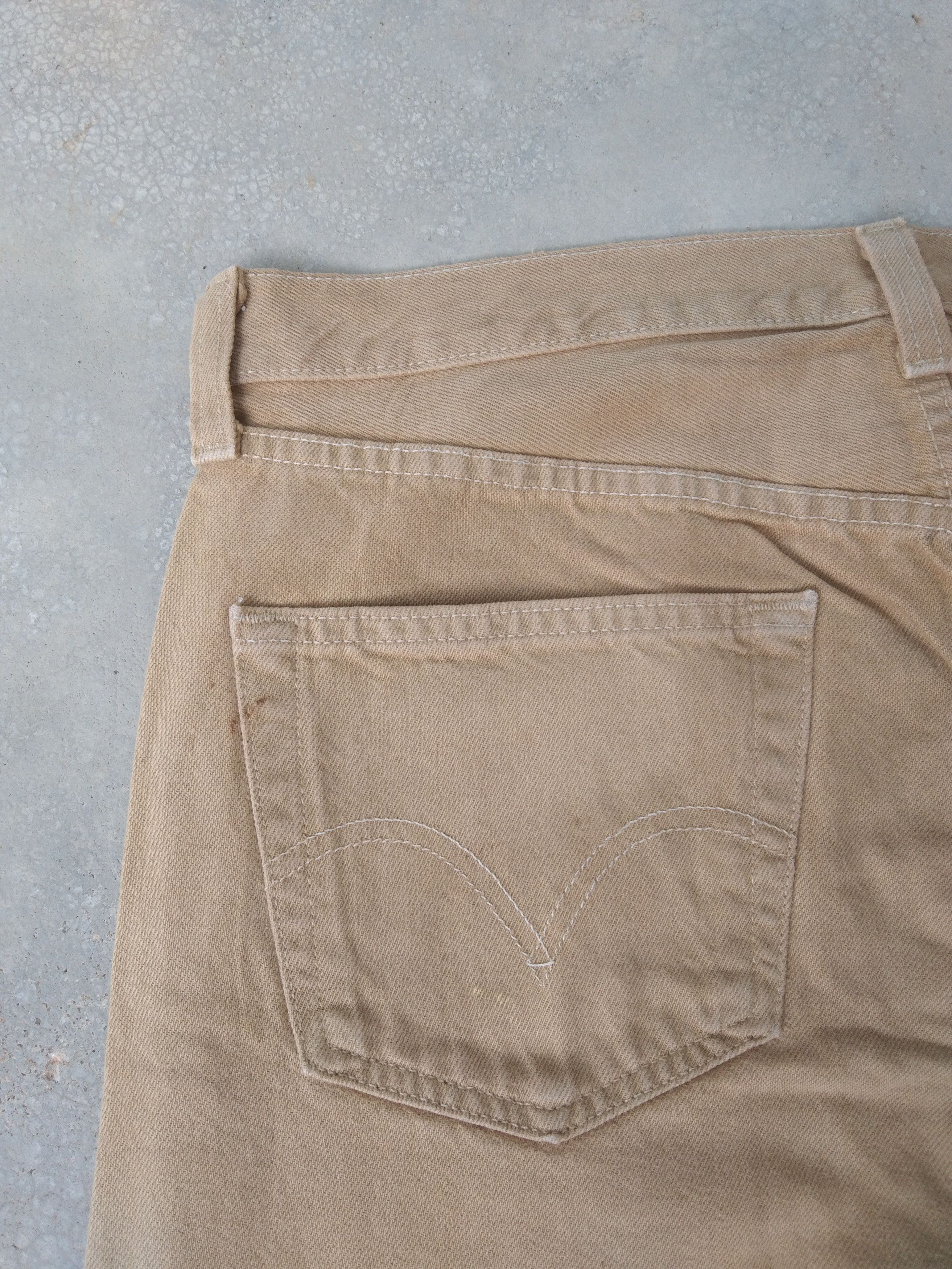 Levi's Vintage Levi's 501 Straight Leg Distressed Jeans 33x30 Size US 33 - 7 Thumbnail