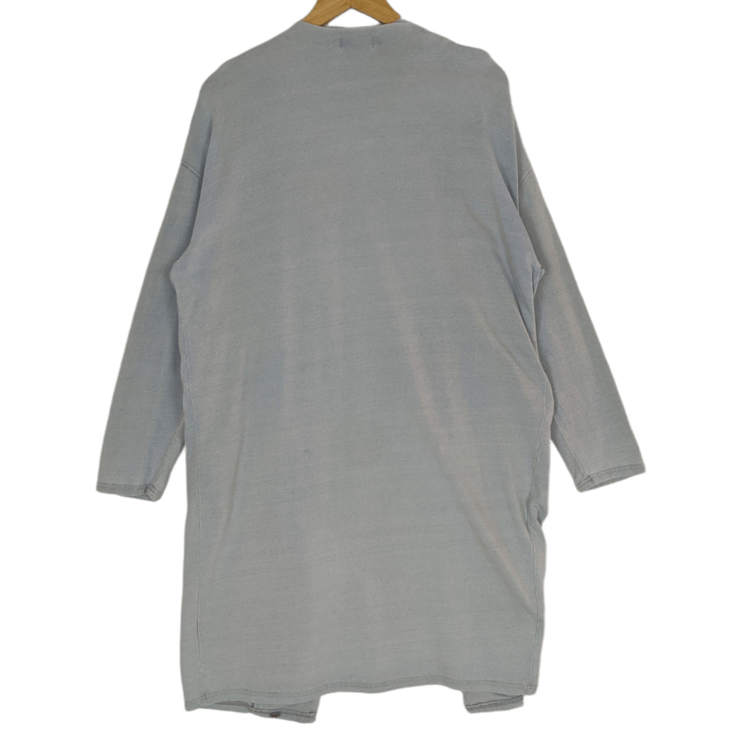 Japanese Brand Japan RYU RYU Overlap Long Light Cotton Coat Without Button Size US M / EU 48-50 / 2 - 7 Thumbnail