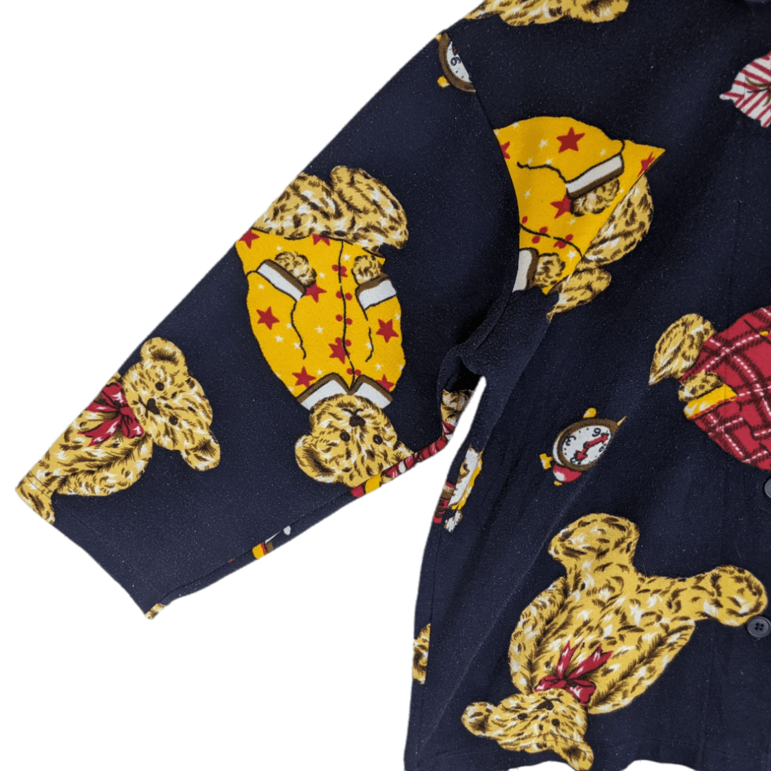 Japanese Brand Japan ELLE CHANTE Polo Bear Full Print Button Up Jacket Size US M / EU 48-50 / 2 - 5 Thumbnail
