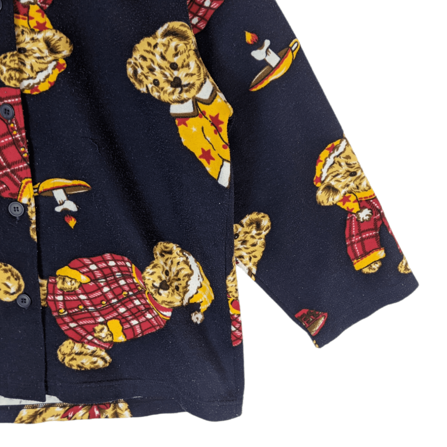 Japanese Brand Japan ELLE CHANTE Polo Bear Full Print Button Up Jacket Size US M / EU 48-50 / 2 - 6 Thumbnail