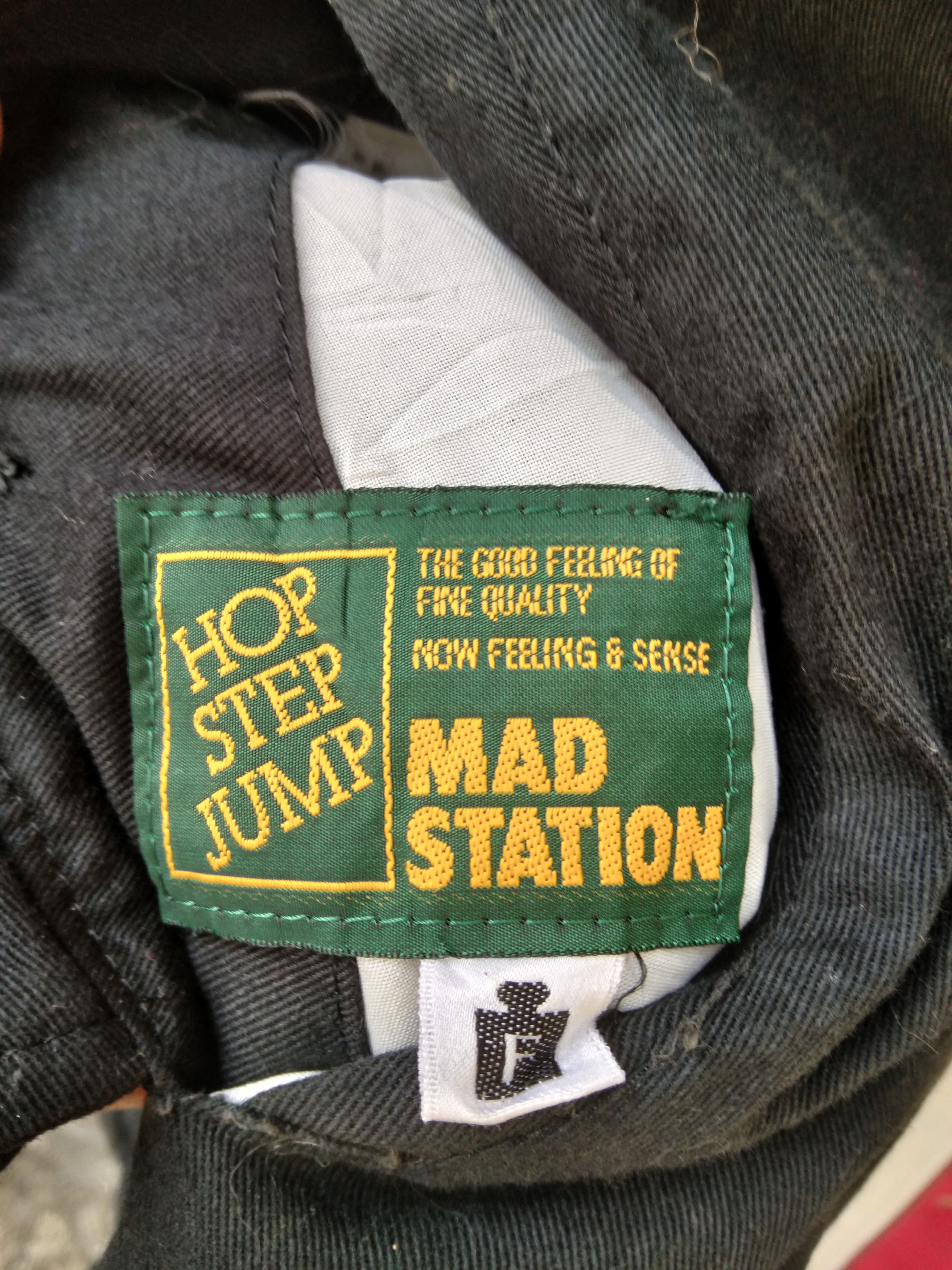 Japanese Brand × Vintage VINTAGE MAD STATION BOMBER JACKET REVERSIBLE Size US M / EU 48-50 / 2 - 9 Thumbnail