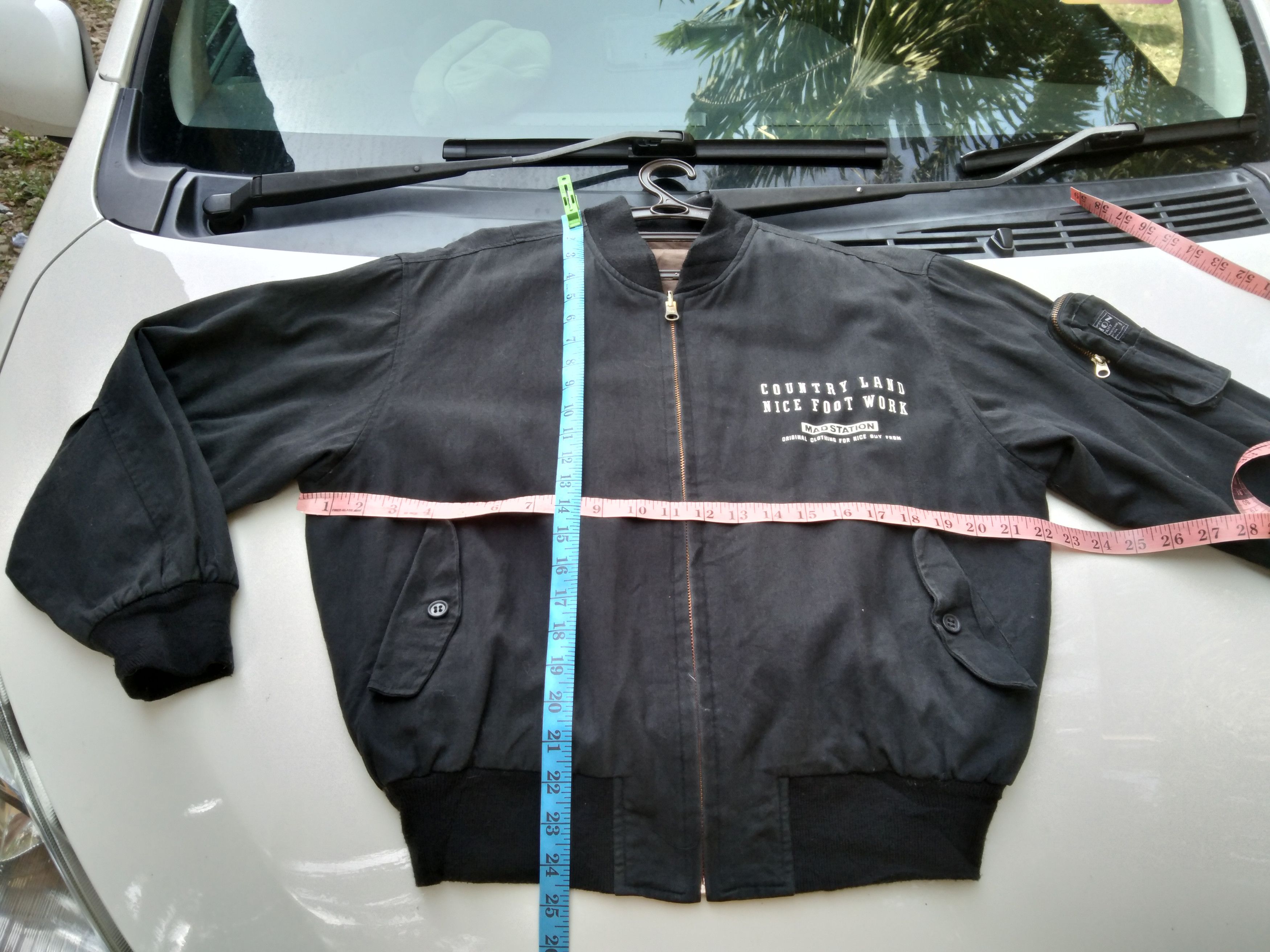 Japanese Brand × Vintage VINTAGE MAD STATION BOMBER JACKET REVERSIBLE Size US M / EU 48-50 / 2 - 13 Thumbnail