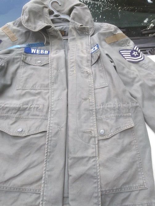 Vintage RARE US AIRFORCE FIELD JACKET Size US L / EU 52-54 / 3 - 5 Thumbnail
