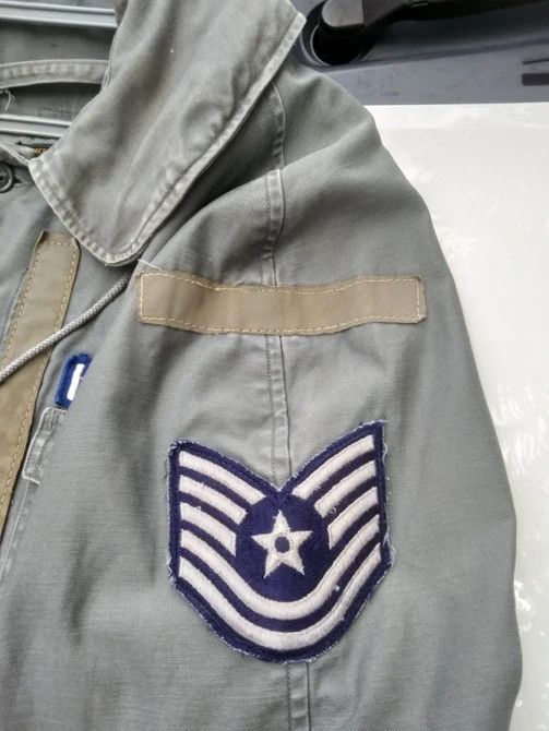 Vintage RARE US AIRFORCE FIELD JACKET Size US L / EU 52-54 / 3 - 7 Thumbnail