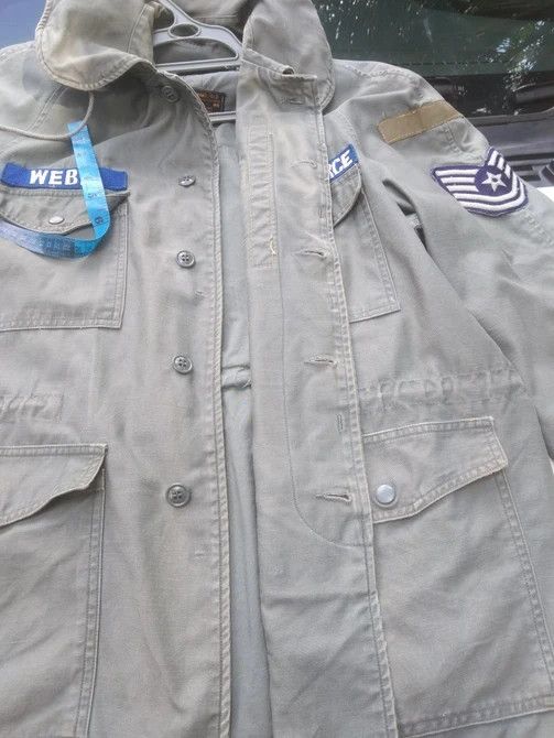 Vintage RARE US AIRFORCE FIELD JACKET Size US L / EU 52-54 / 3 - 6 Thumbnail