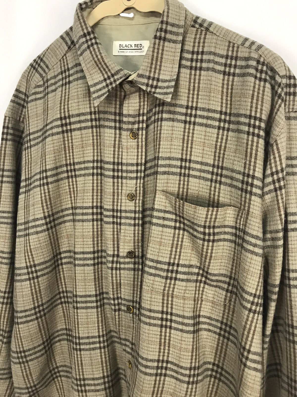 Flannel × Vintage Vintage black red button up shirt single pocket Size US M / EU 48-50 / 2 - 5 Thumbnail