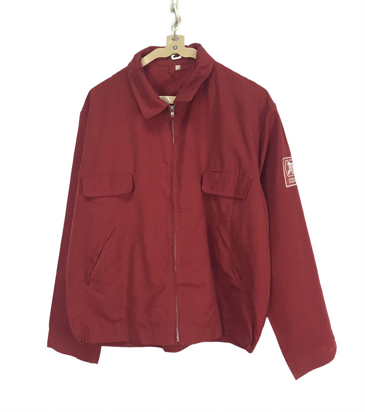 Japanese Brand × Vintage Vintage zipper jacket nikka whisky patches Size US M / EU 48-50 / 2 - 1 Thumbnail