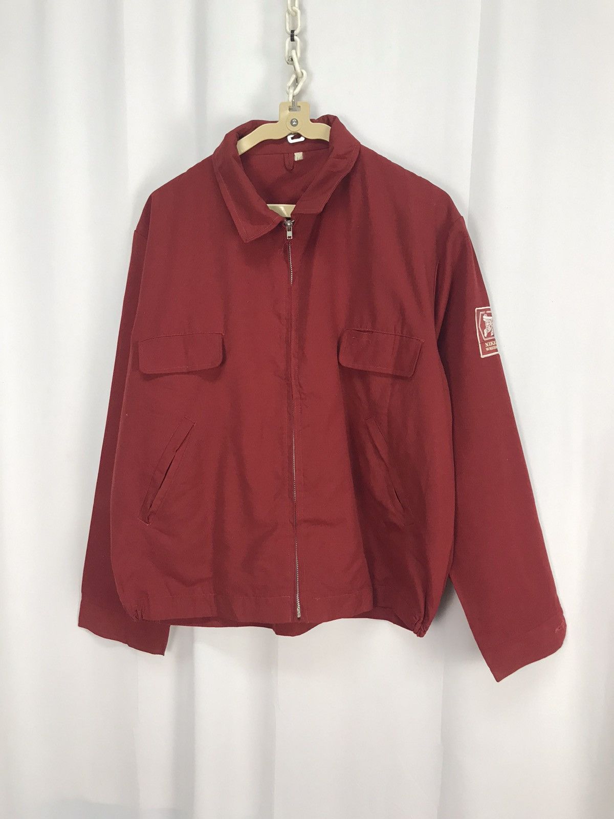 Japanese Brand × Vintage Vintage zipper jacket nikka whisky patches Size US M / EU 48-50 / 2 - 7 Thumbnail