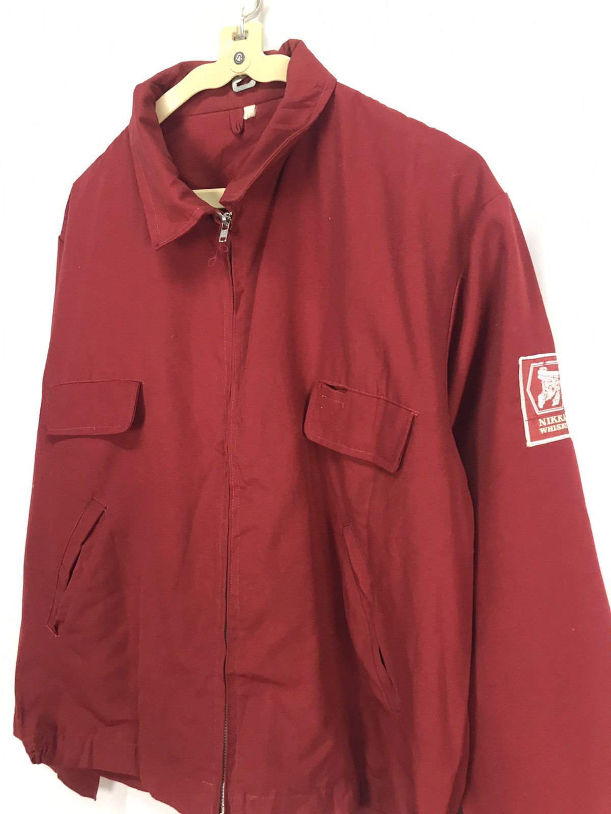 Japanese Brand × Vintage Vintage zipper jacket nikka whisky patches Size US M / EU 48-50 / 2 - 6 Thumbnail