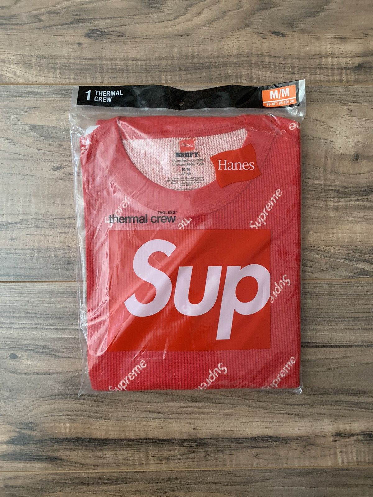 Hanes Supreme Thermal Crew | Grailed