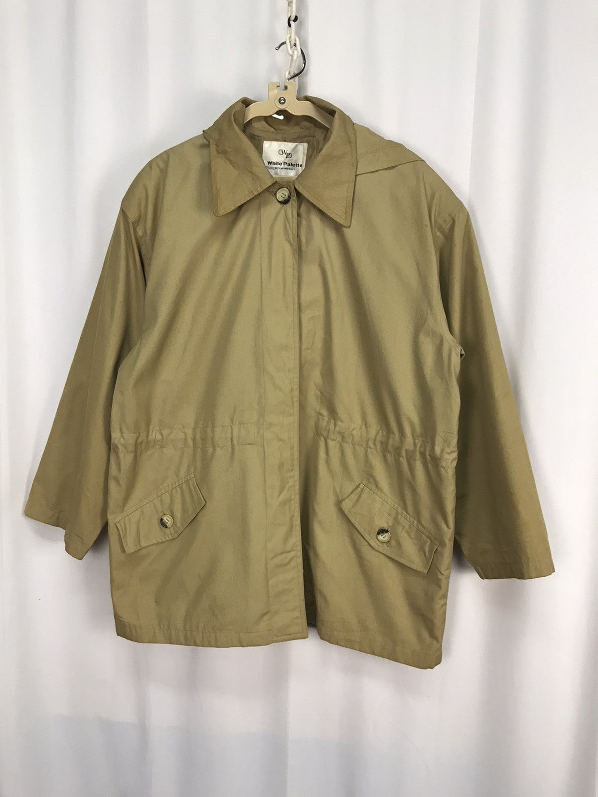 Japanese Brand × Vintage White palette zipper jacket with hoodie Size US L / EU 52-54 / 3 - 7 Thumbnail