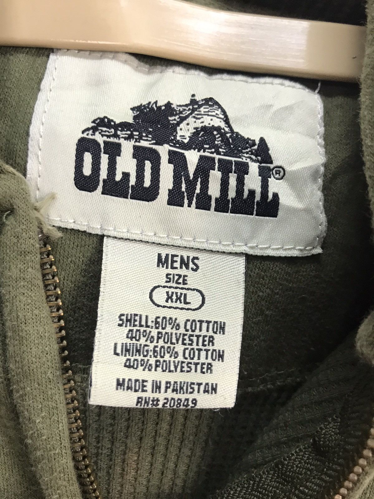 Other Old mill hoodie zipper sweatshirt Size US XL / EU 56 / 4 - 3 Thumbnail