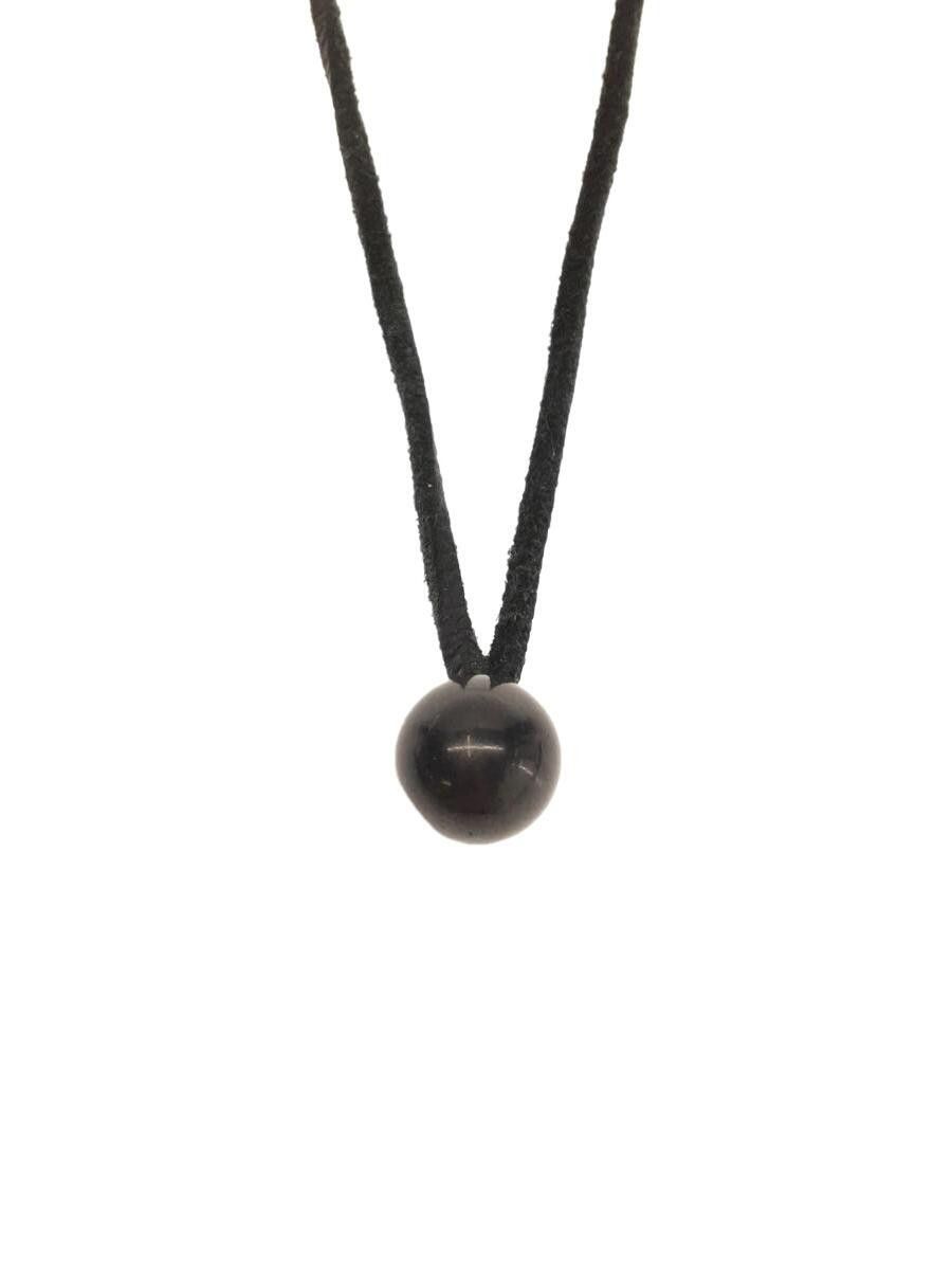 image of Undercover Black Fabric Necklace, Men's