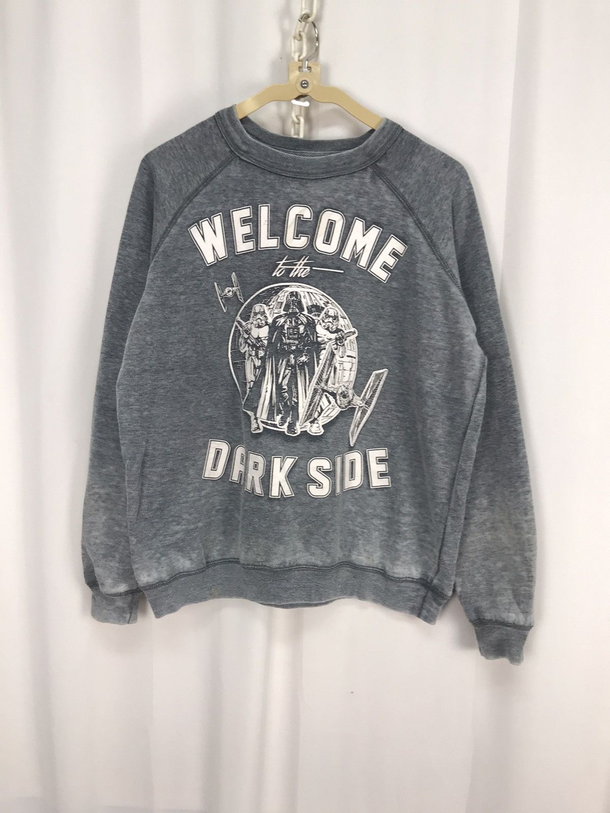 Star Wars Star Wars “welcome dark side “ distressed sweatshirt Size US M / EU 48-50 / 2 - 7 Thumbnail