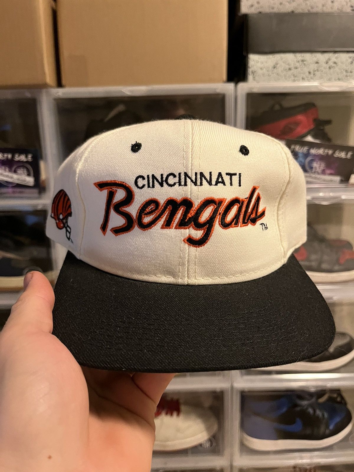 vintage cincinnati bengals snapback